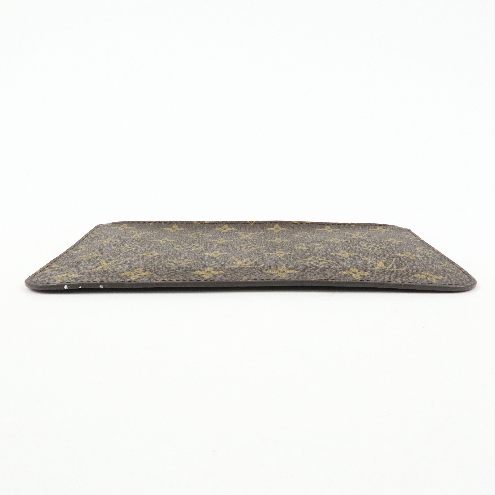 Louis Vuitton Monogram Pouch for Neverfull MM Tote Bag Brown