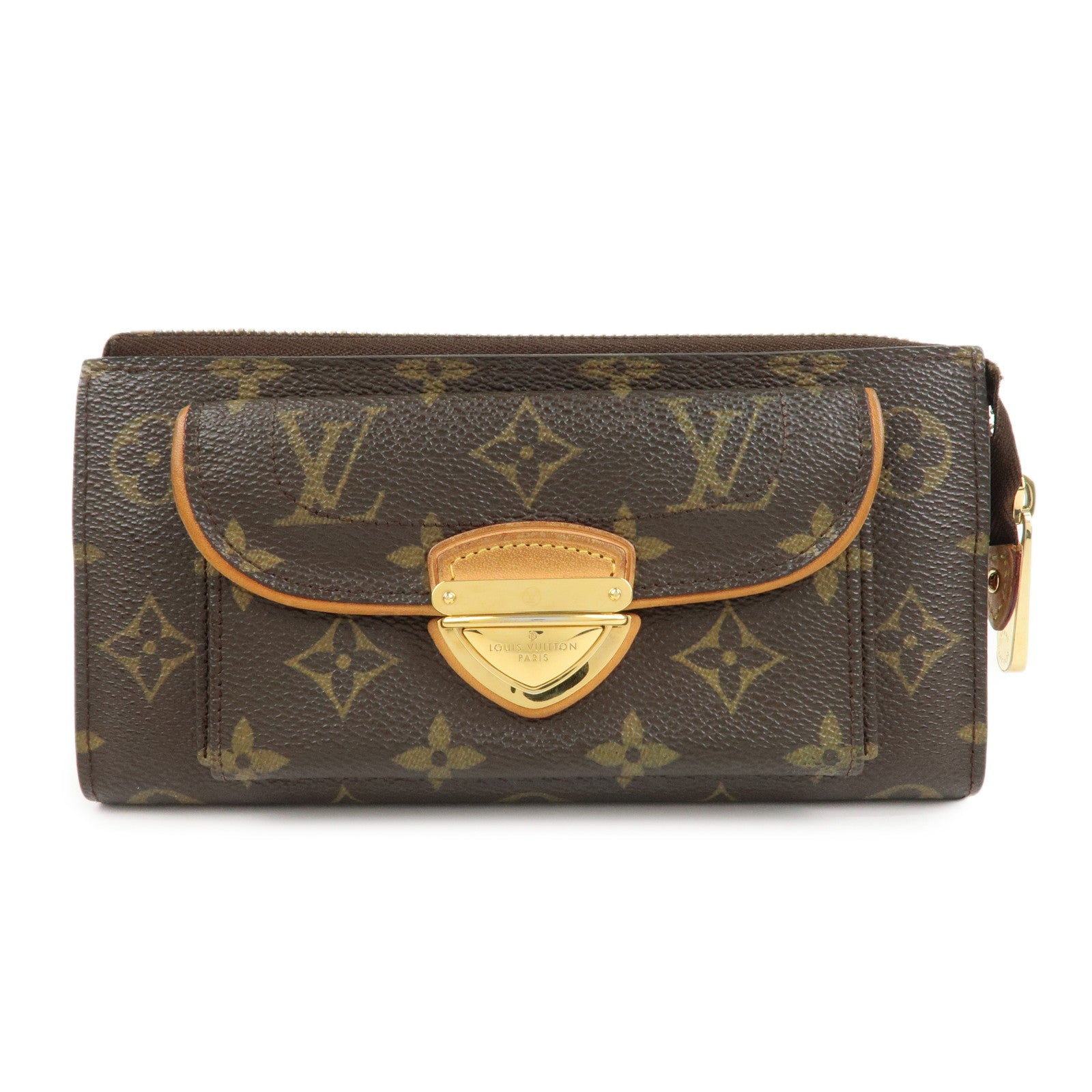 Louis Vuitton Monogram Portefeuille Astrid Long Wallet Brown M61781