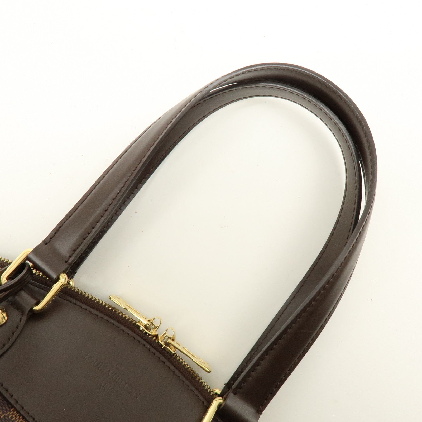 Louis Vuitton Damier Ebene Verona PM Hand Bag Brown