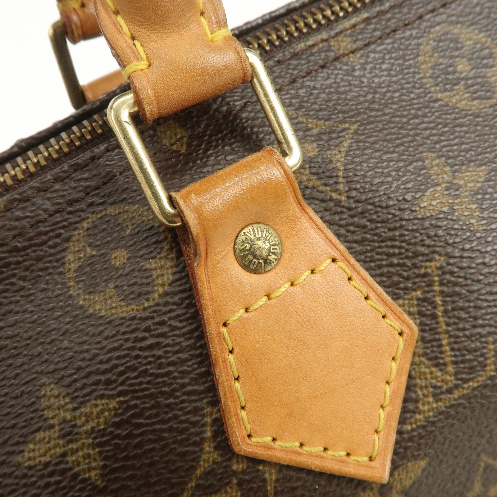 Louis Vuitton Monogram Speedy 30 Boston Bag Hand Bag Brown M41526