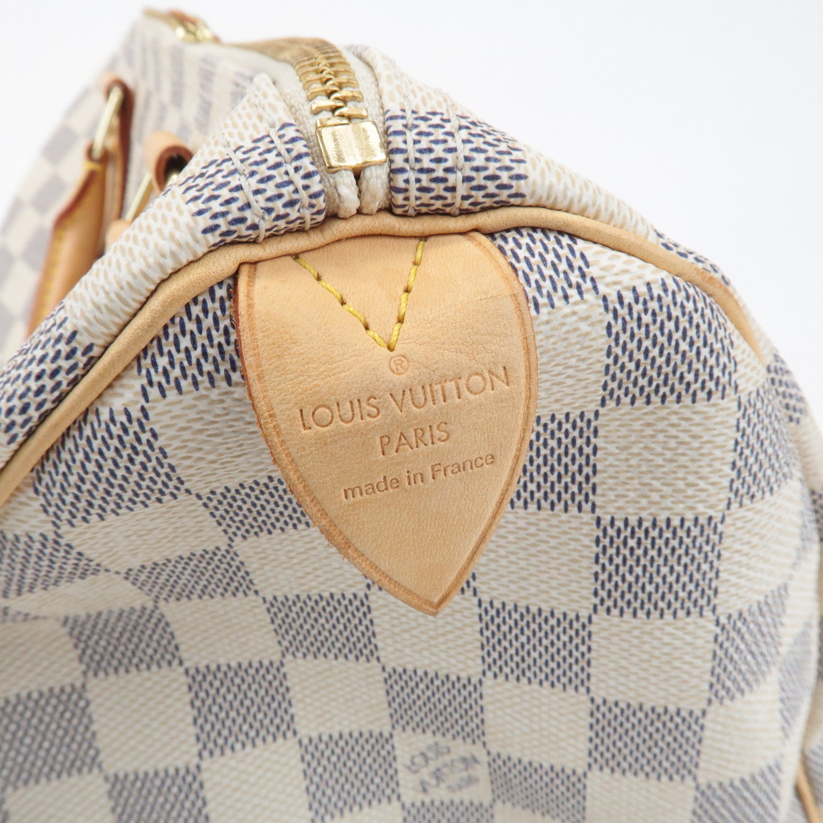 Louis Vuitton Damier Azur Speedy 30 Boston Bag Hand Bag N41533