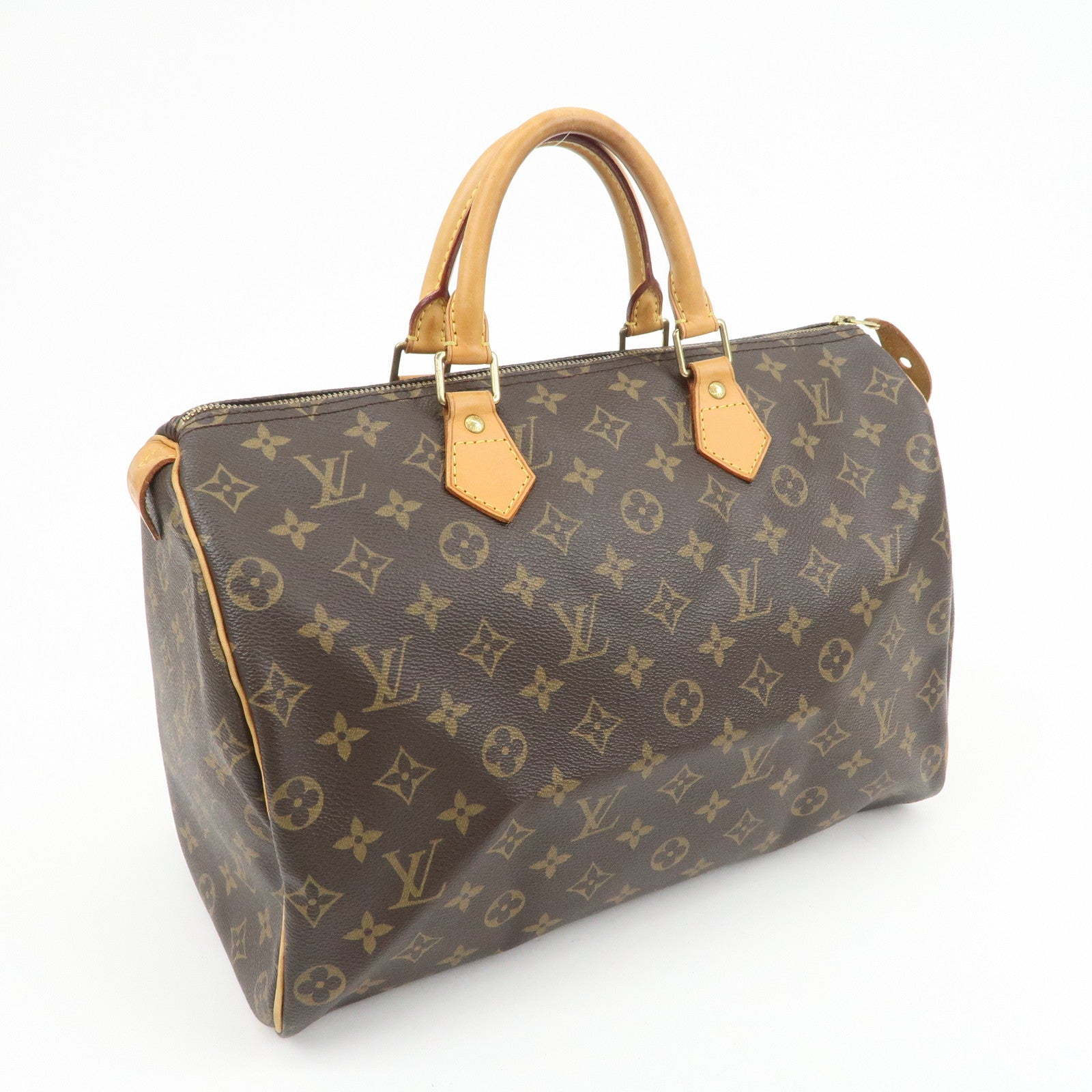 Louis Vuitton Monogram Speedy 35 Boston Bag Hand Bag M41524