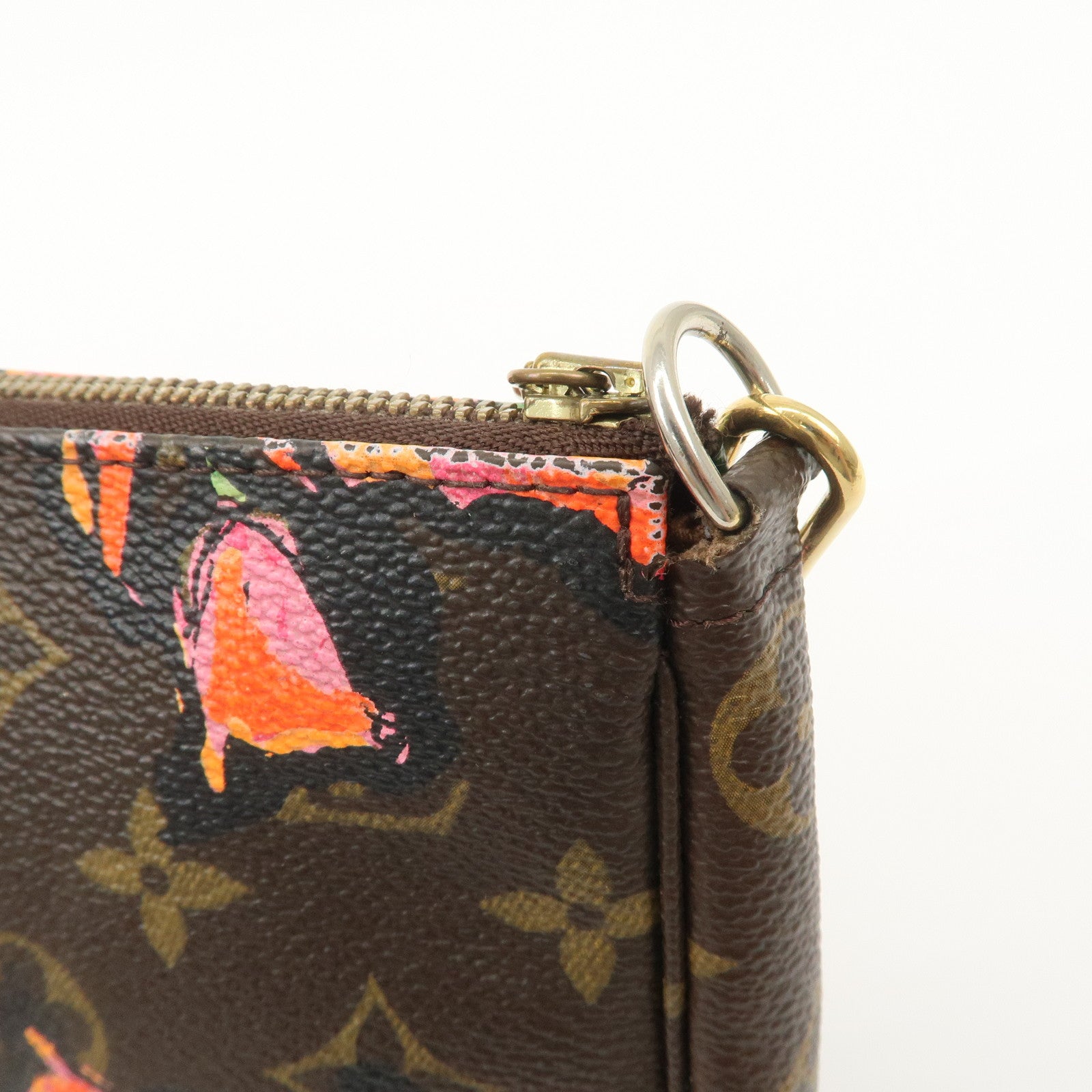 Louis Vuitton Monogram Rose Pochette Accessoires Pouch M48615