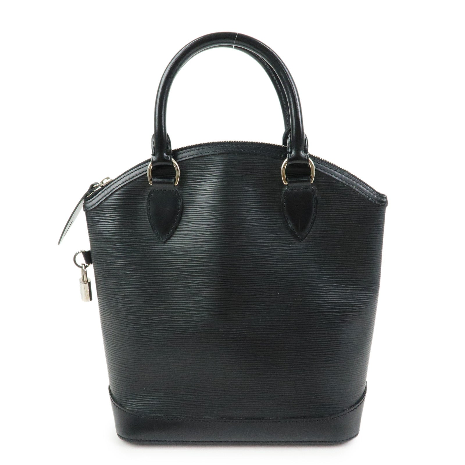 Louis Vuitton Epi Leather Lock It Hand Bag Noir M42292
