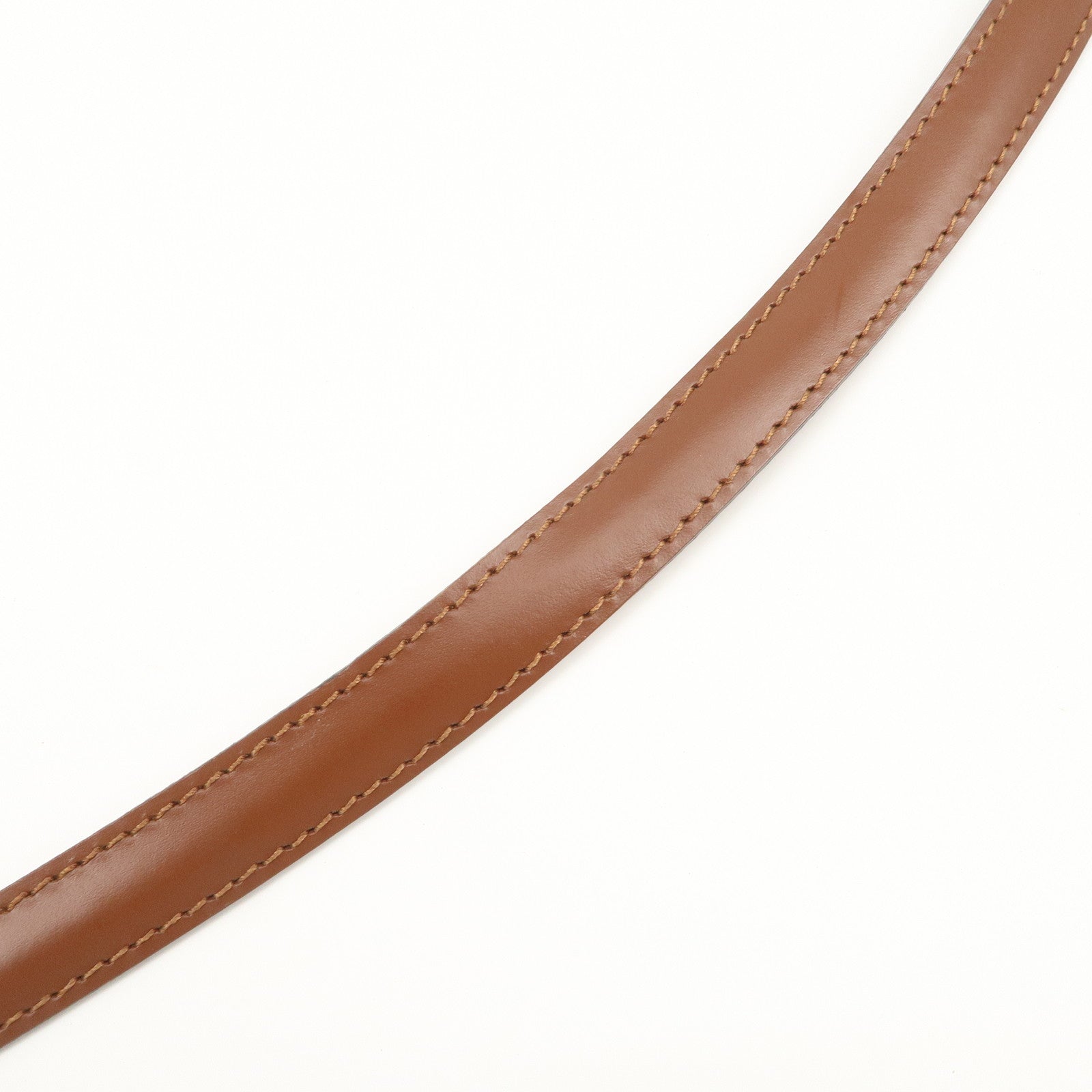 Louis Vuitton Leather Shoulder Strap For Monceau Bag Brown