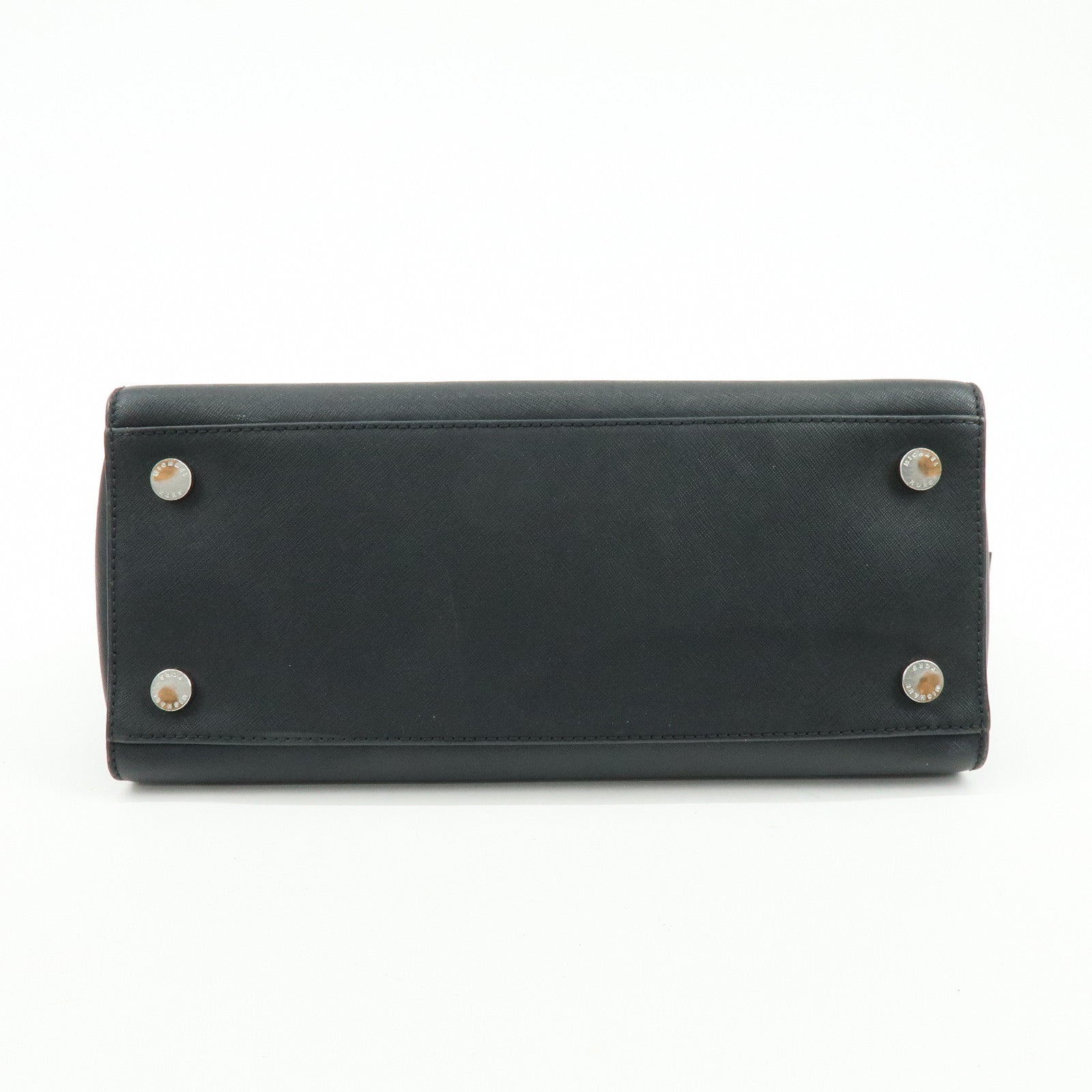 MICHAEL KORS Leather 2Way Bag Hand Bag Shoulder Bag Black