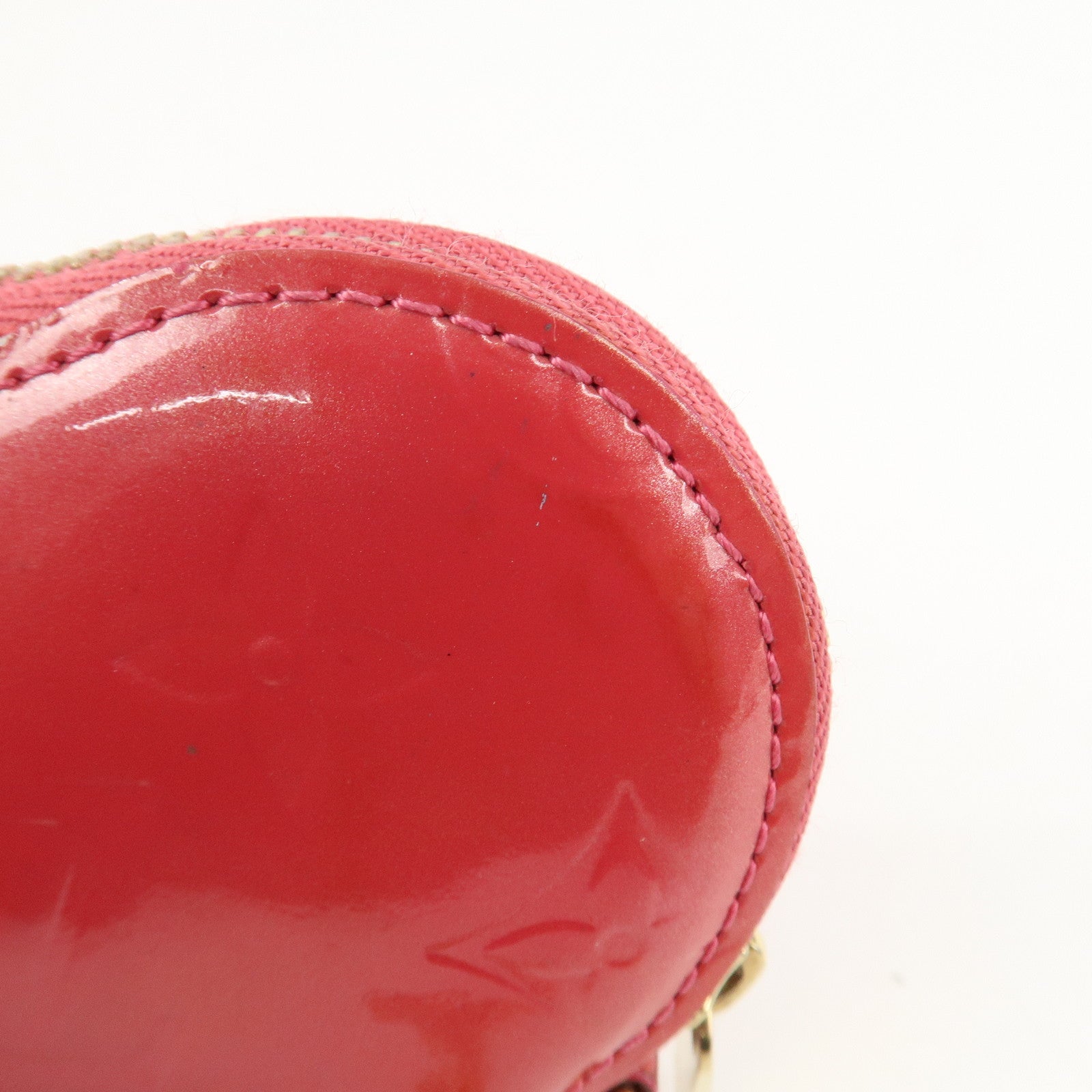 Louis Vuitton Monogram Vernis Porte Monnaie Coeur Coin Case M93562