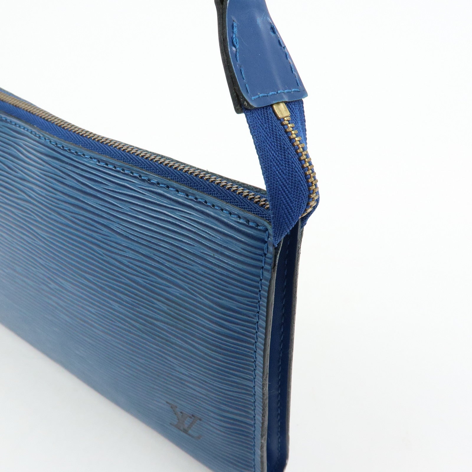 Louis Vuitton Epi Pochette Accessoires Pouch Toledo Blue M52945