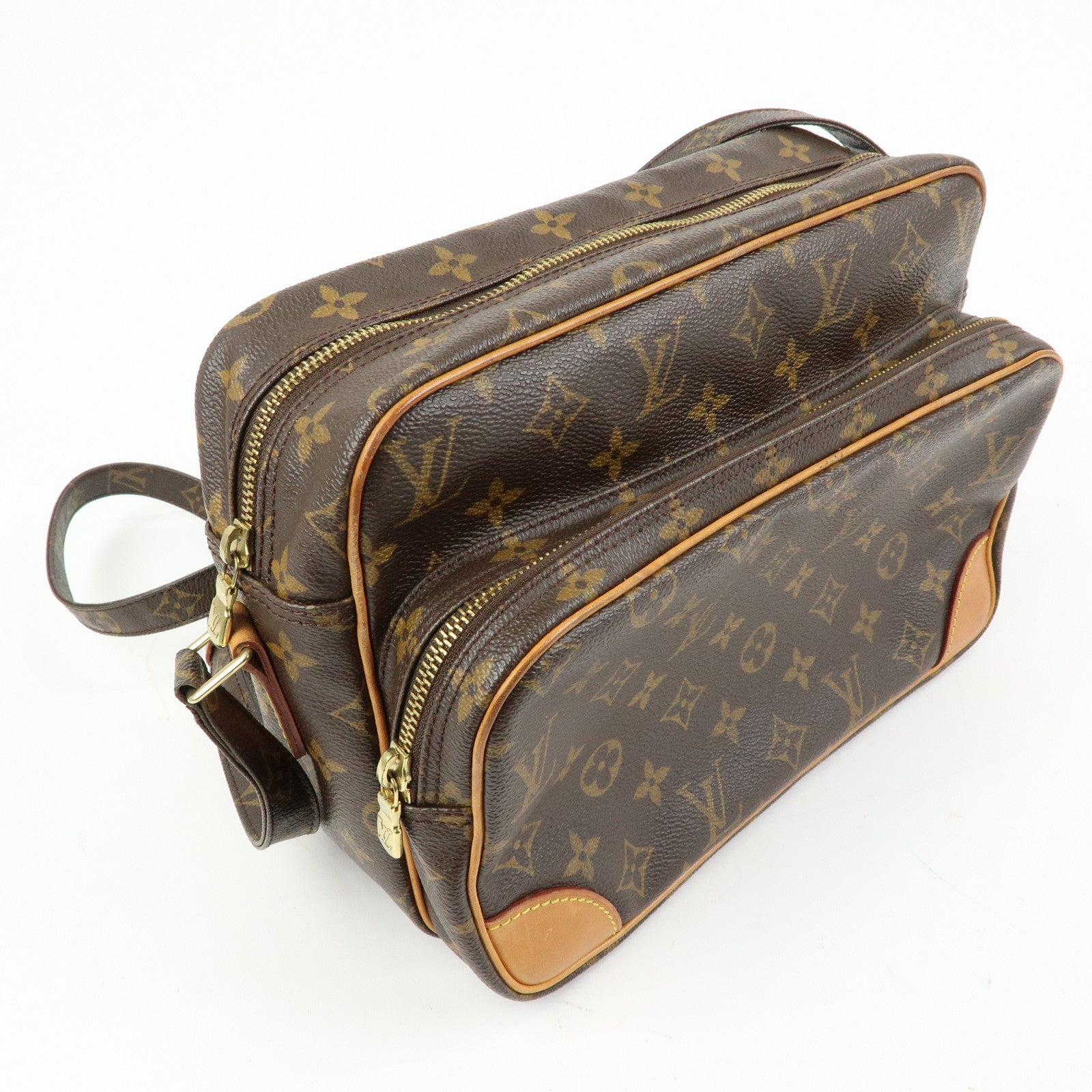 Louis Vuitton Monogram Nile Shoulder Bag Crossbody Bag M45244