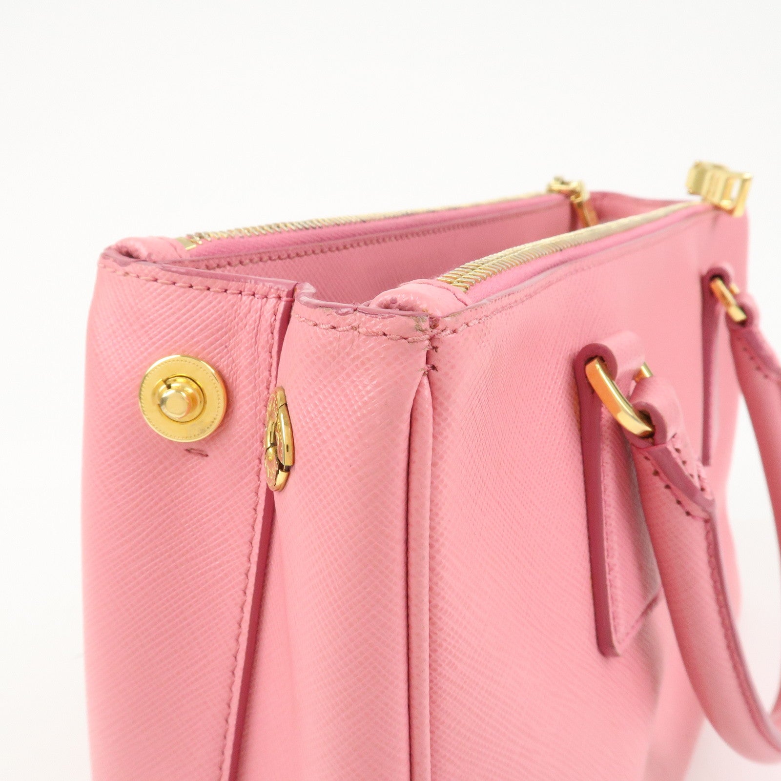 PRADA Galleria Saffiano Leather 2 Way Bag Hand Shoulder Bag 1BA896
