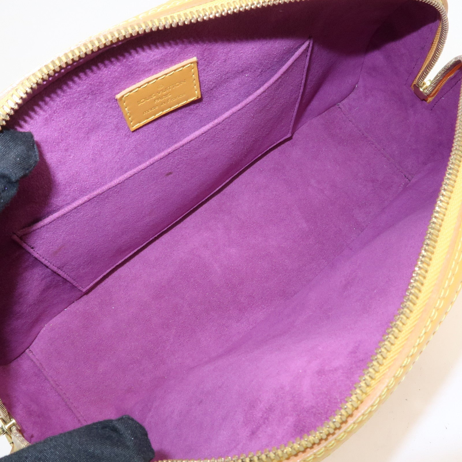 Louis Vuitton Epi Jasmine Hand Bag Tassilli Yellow M52089