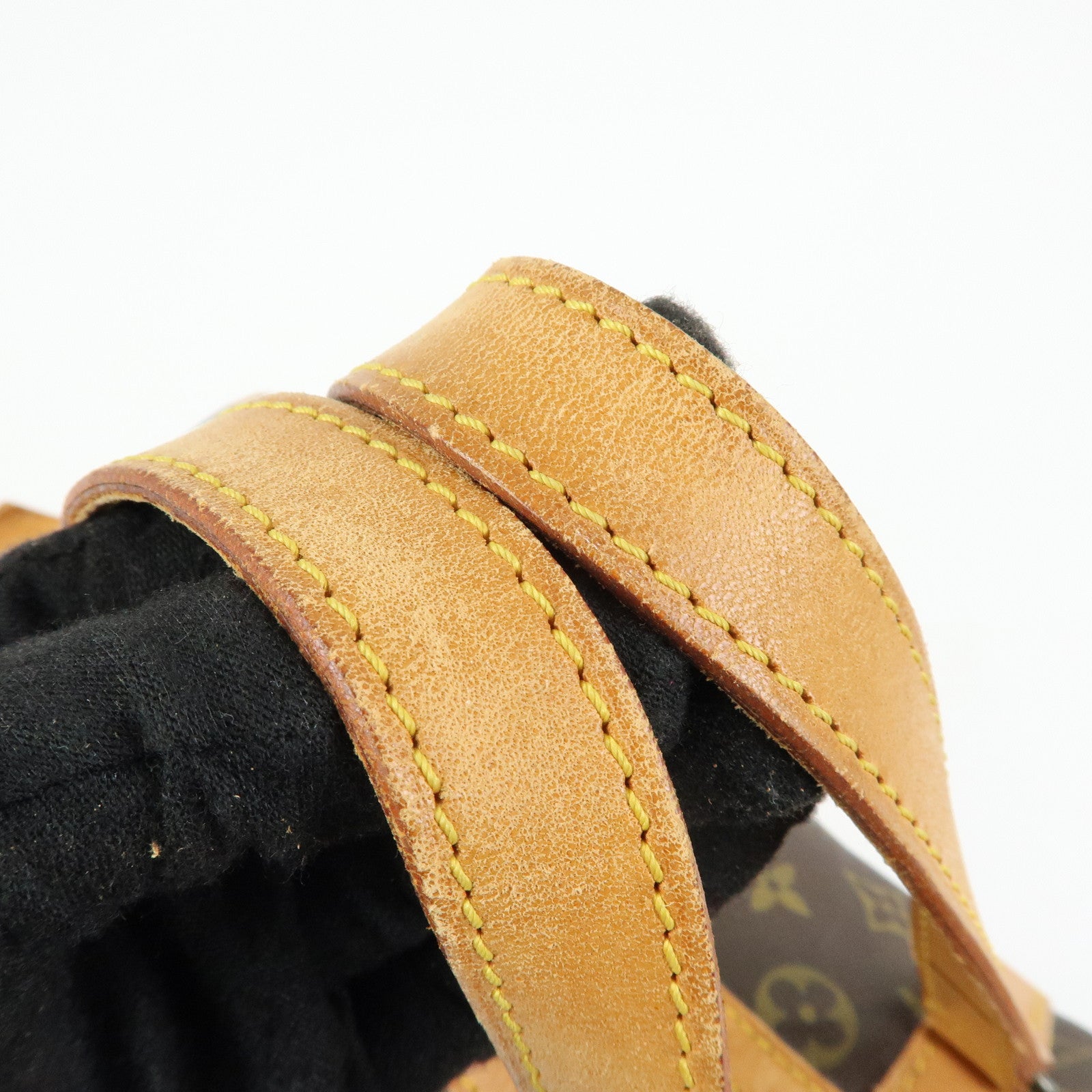 Louis Vuitton Monogram Sac Souple 35 Boston Bag Brown M41626