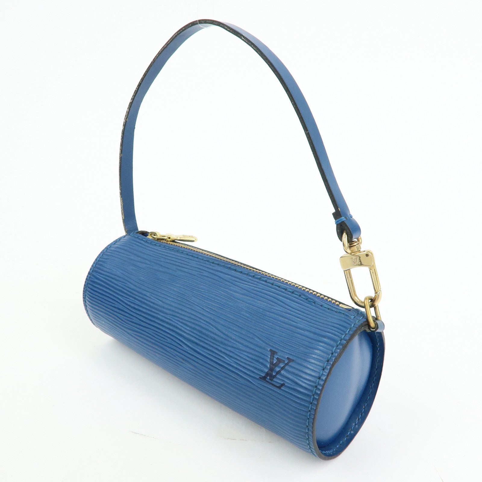 Louis Vuitton Epi Soufflot Shoulder Bag Hand Bag Toledo Blue M52225