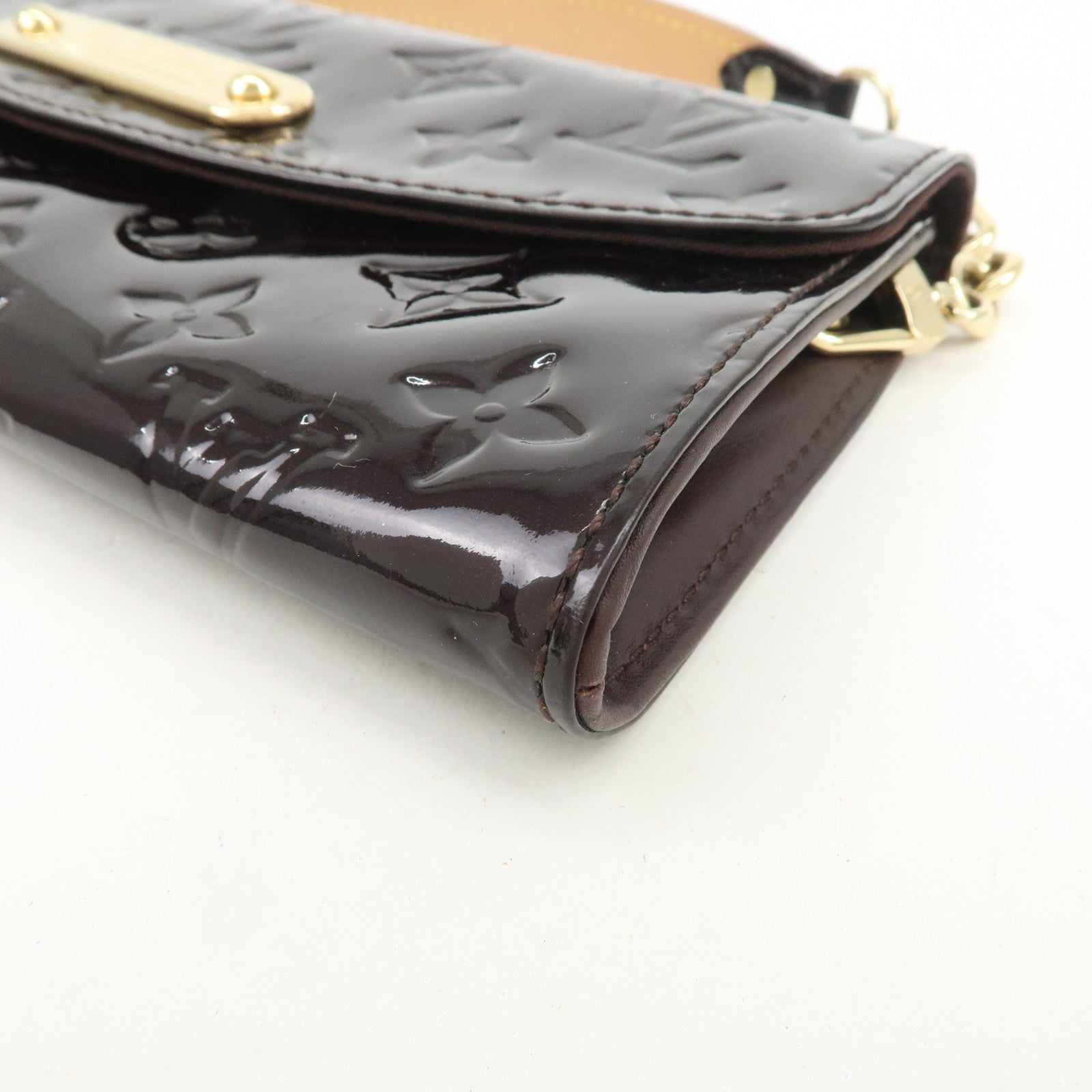 Louis Vuitton Monogram Vernis Sunset Boulevard Hand Bag M93542