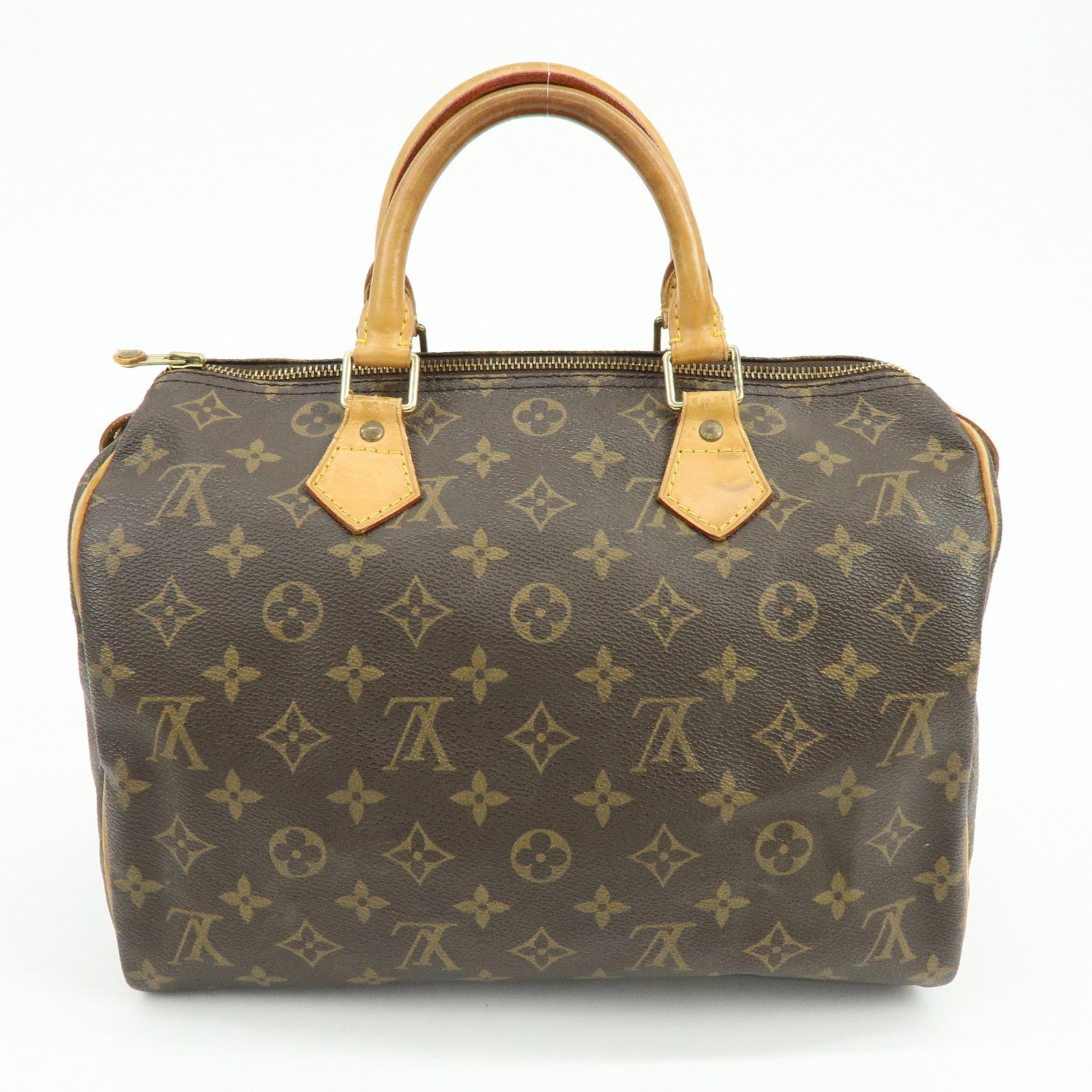 Louis Vuitton Monogram Speedy 30 Boston Bag Hand Bag Brown M41526