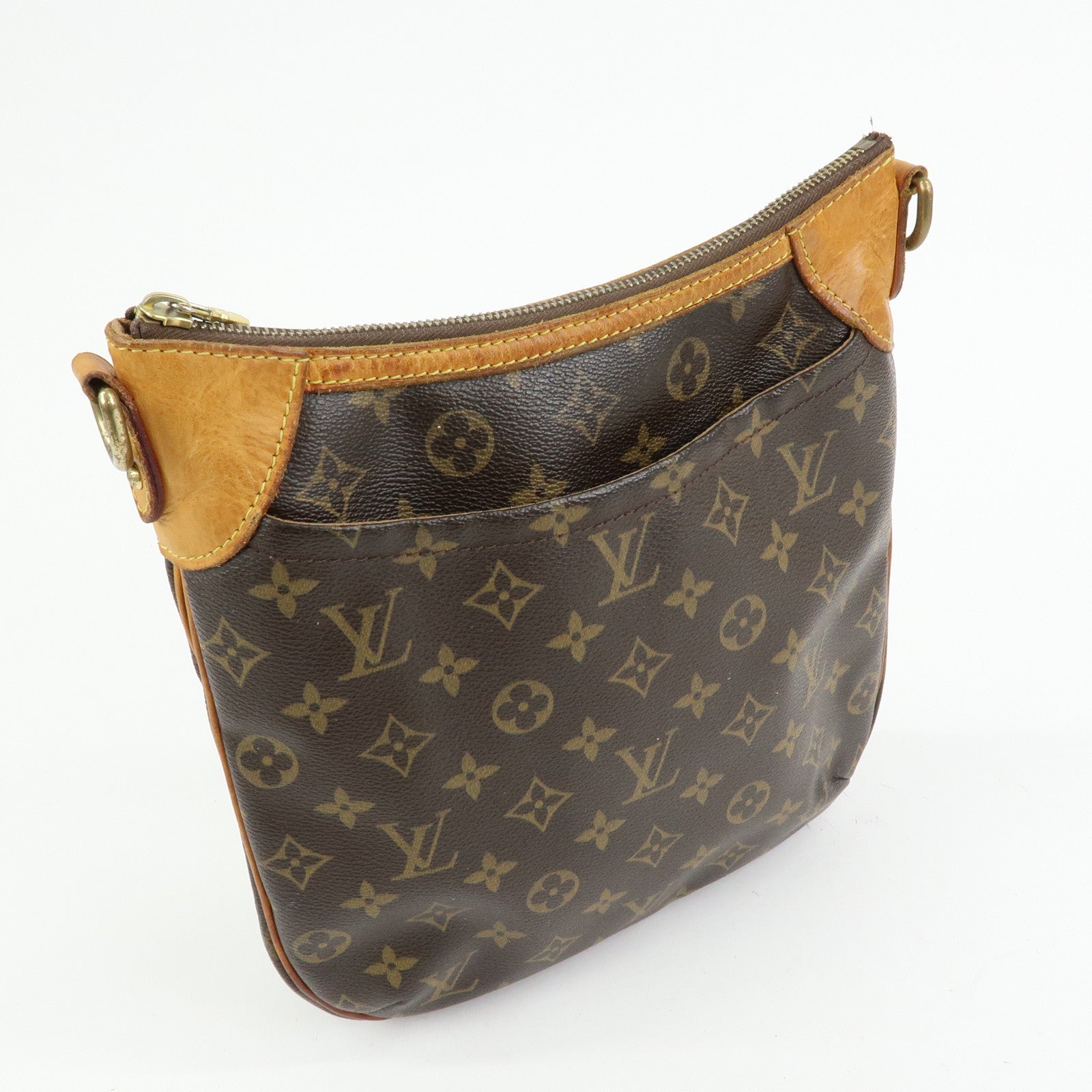 Louis Vuitton Monogram Odeon PM Shoulder Bag Brown M56390