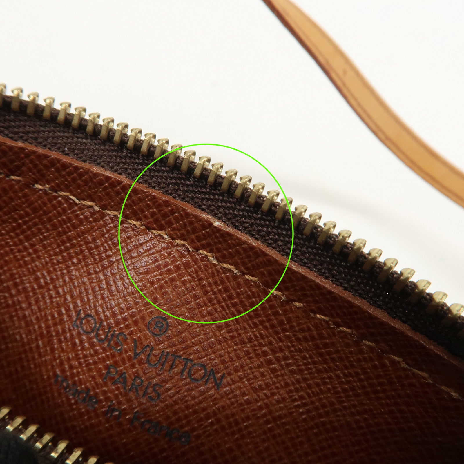 Louis Vuitton Monogram Mini Pouch for Papillon Bag New Style Brown