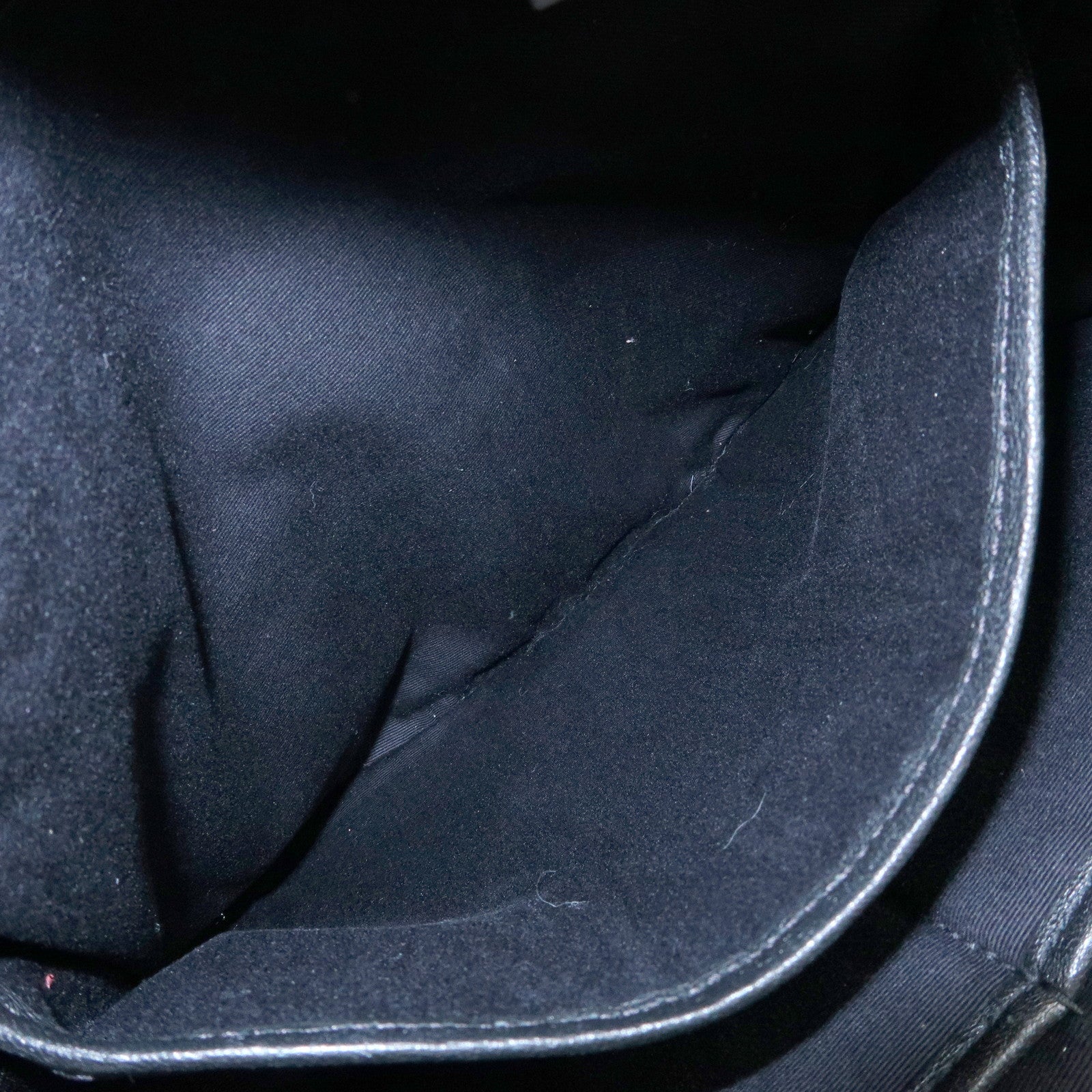 SAINT LAURENT PARIS CIty Leather Backpack Rucksack Black