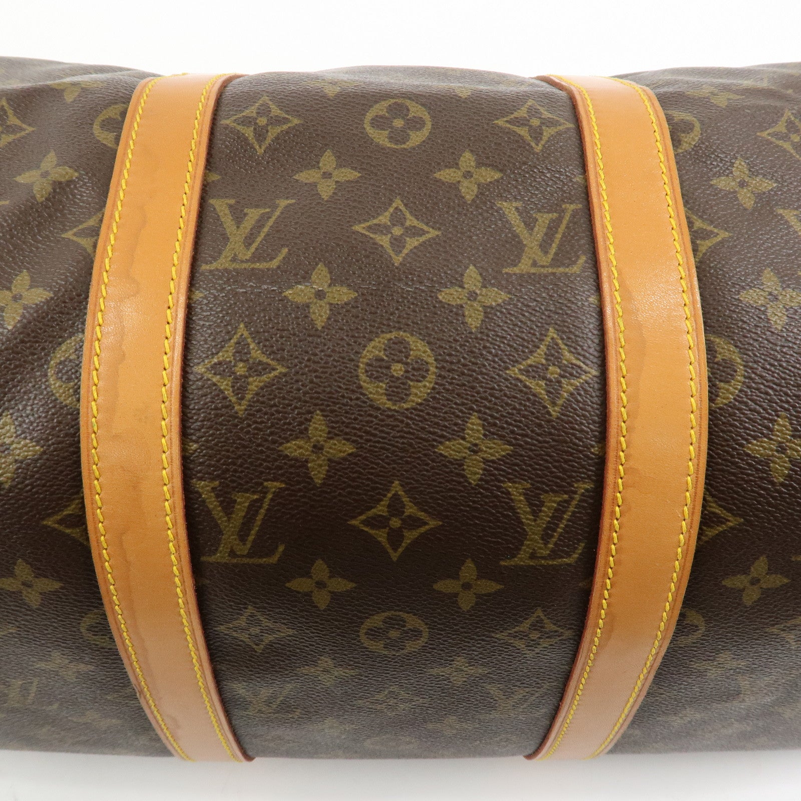 Louis Vuitton Monogram Keep All 50 Bandouliere Boston Bag M41416