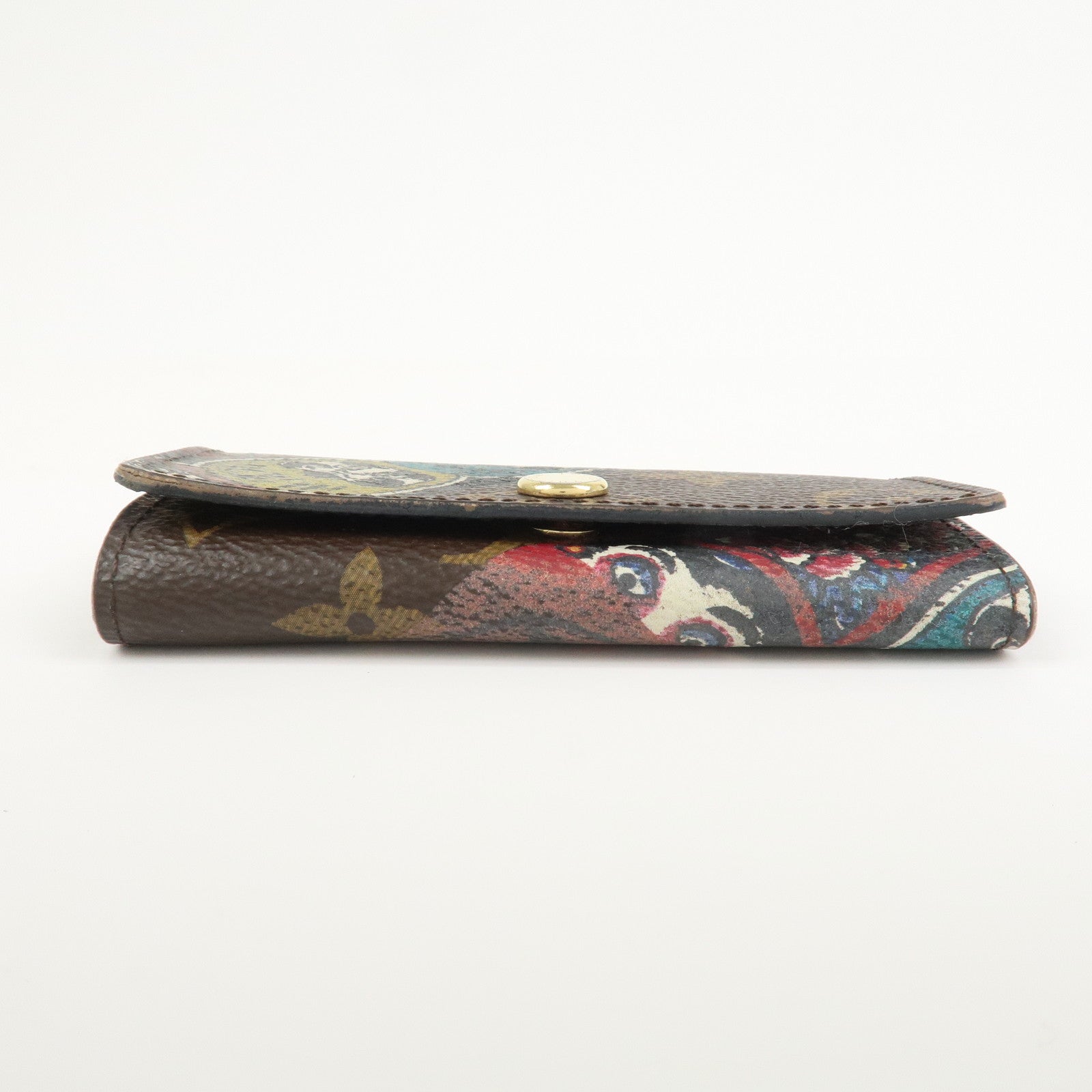 Louis Vuitton Monogram Kansai Yamamoto Multicles 4 Key Case Brown