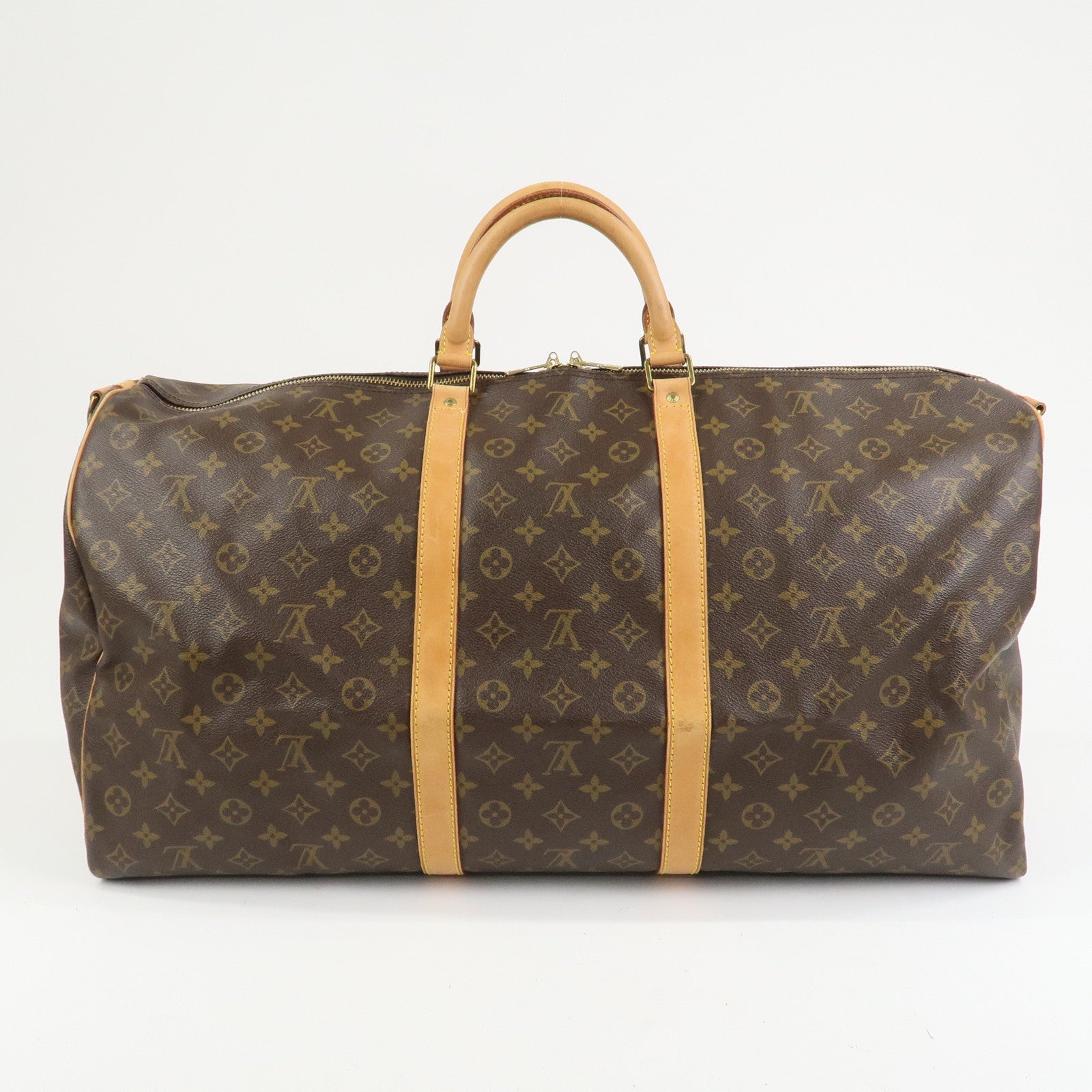 Louis Vuitton Monogram Keep All Bandouliere 60 Boston Bag M41412