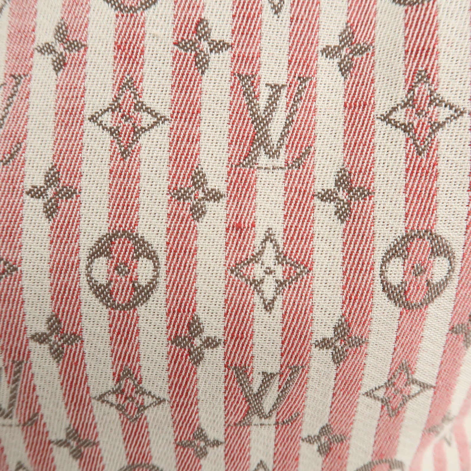 Louis Vuitton Monogram Mini Lin Speedy 30 Boston Bag Rouge M95501