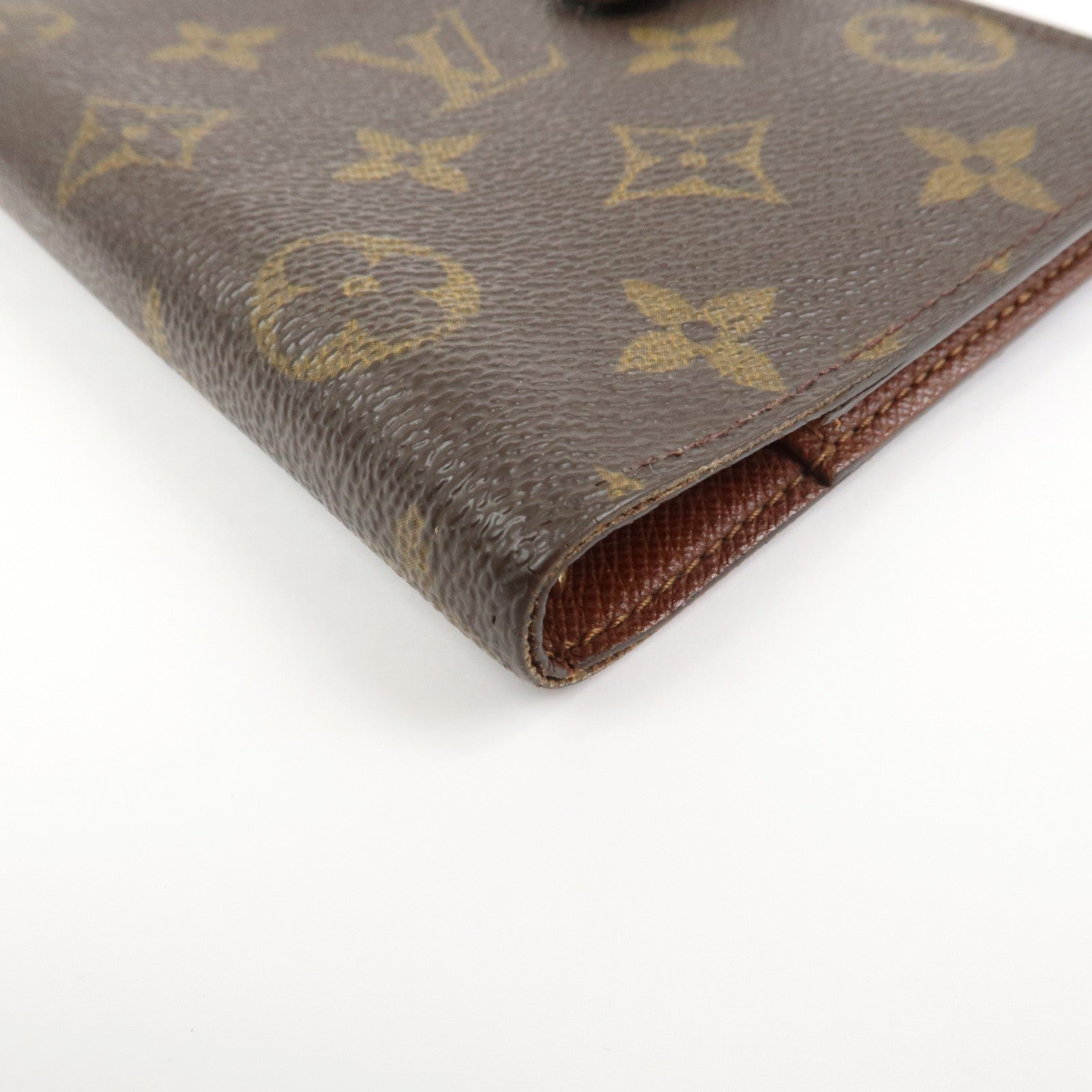 Louis Vuitton Monogram Agenda PM Planner Cover Brown R20005