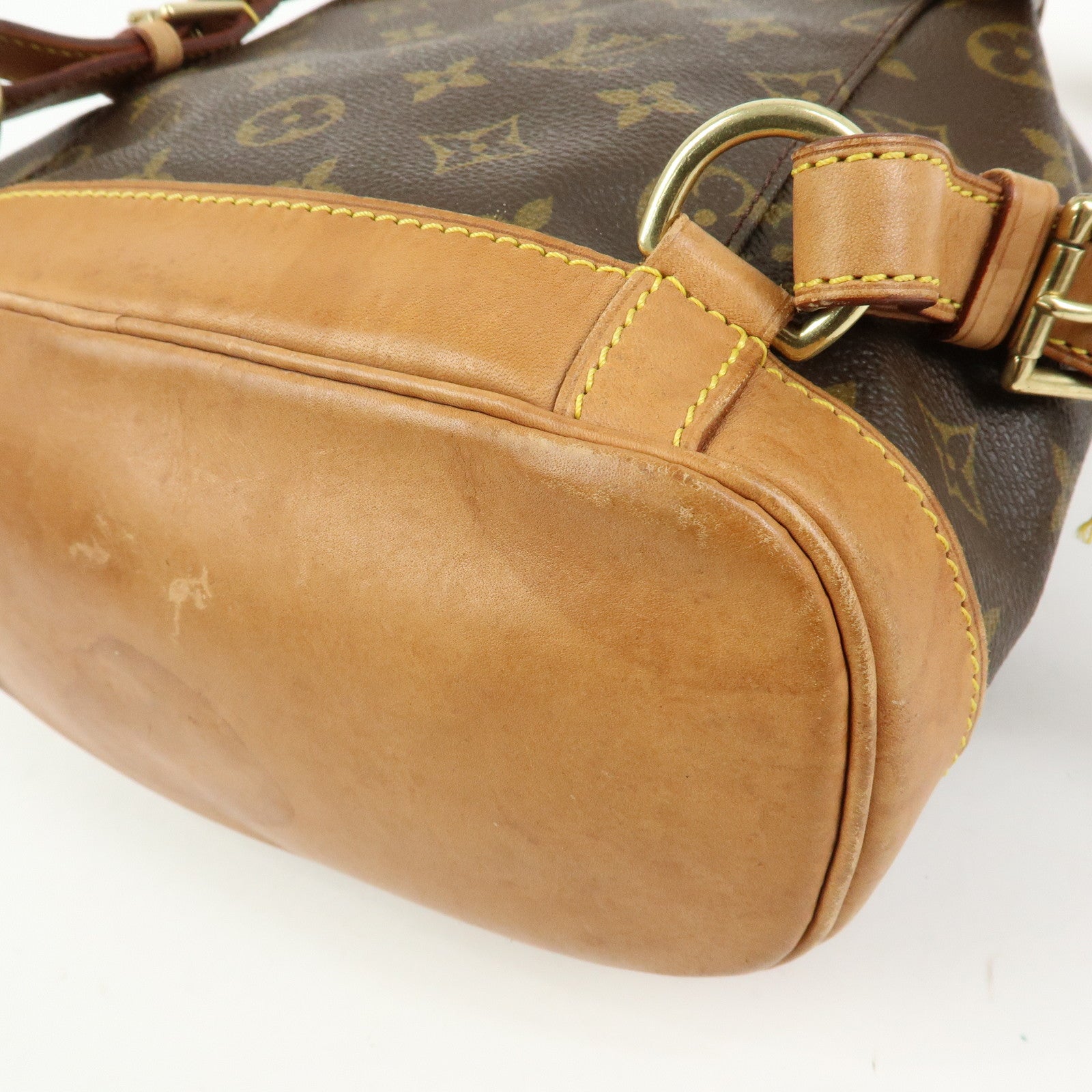 Louis Vuitton Monogram Montsouris MM Backpack Rucksack Brown M51136
