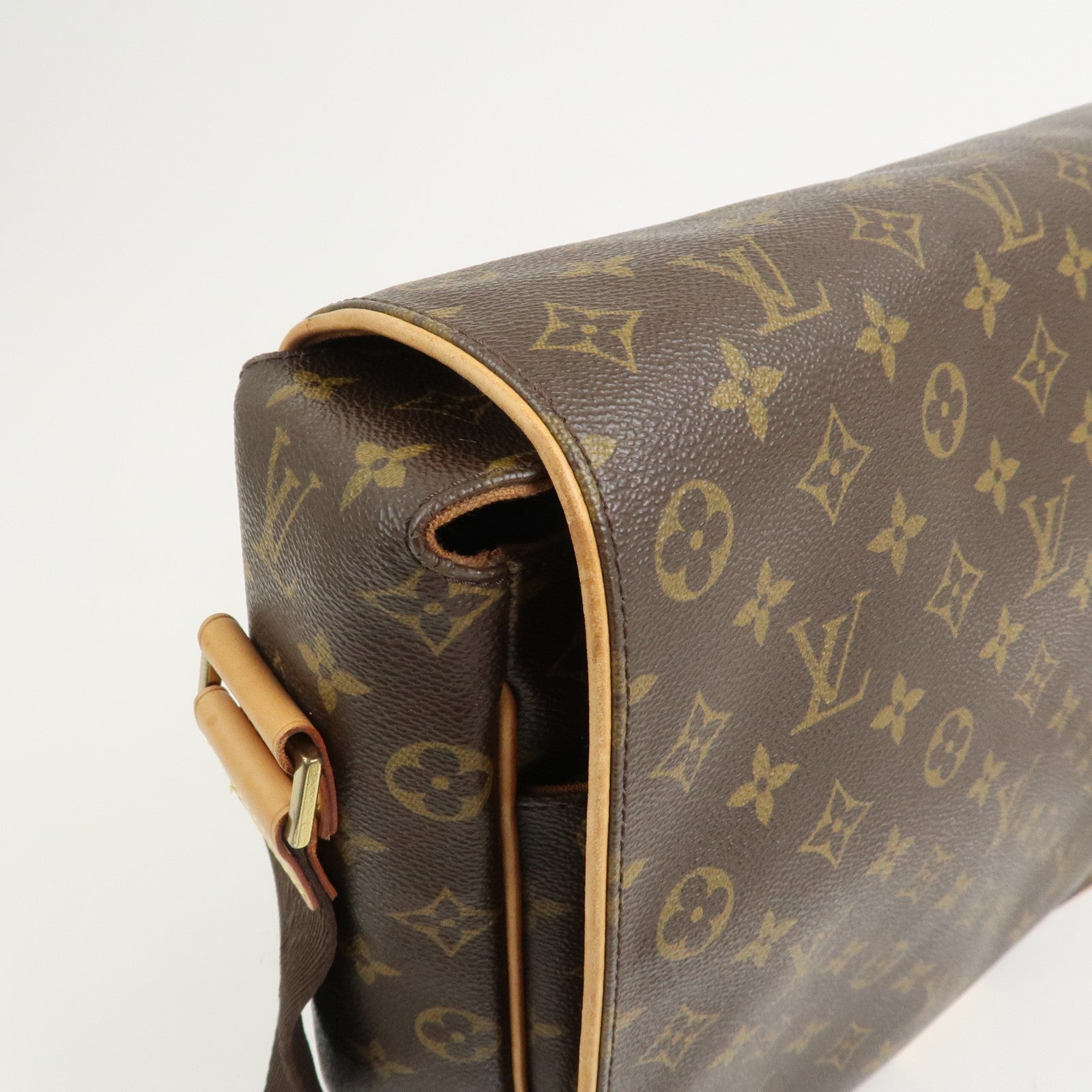 Louis Vuitton Monogram Abbesses Messenger Bag Brown M45257