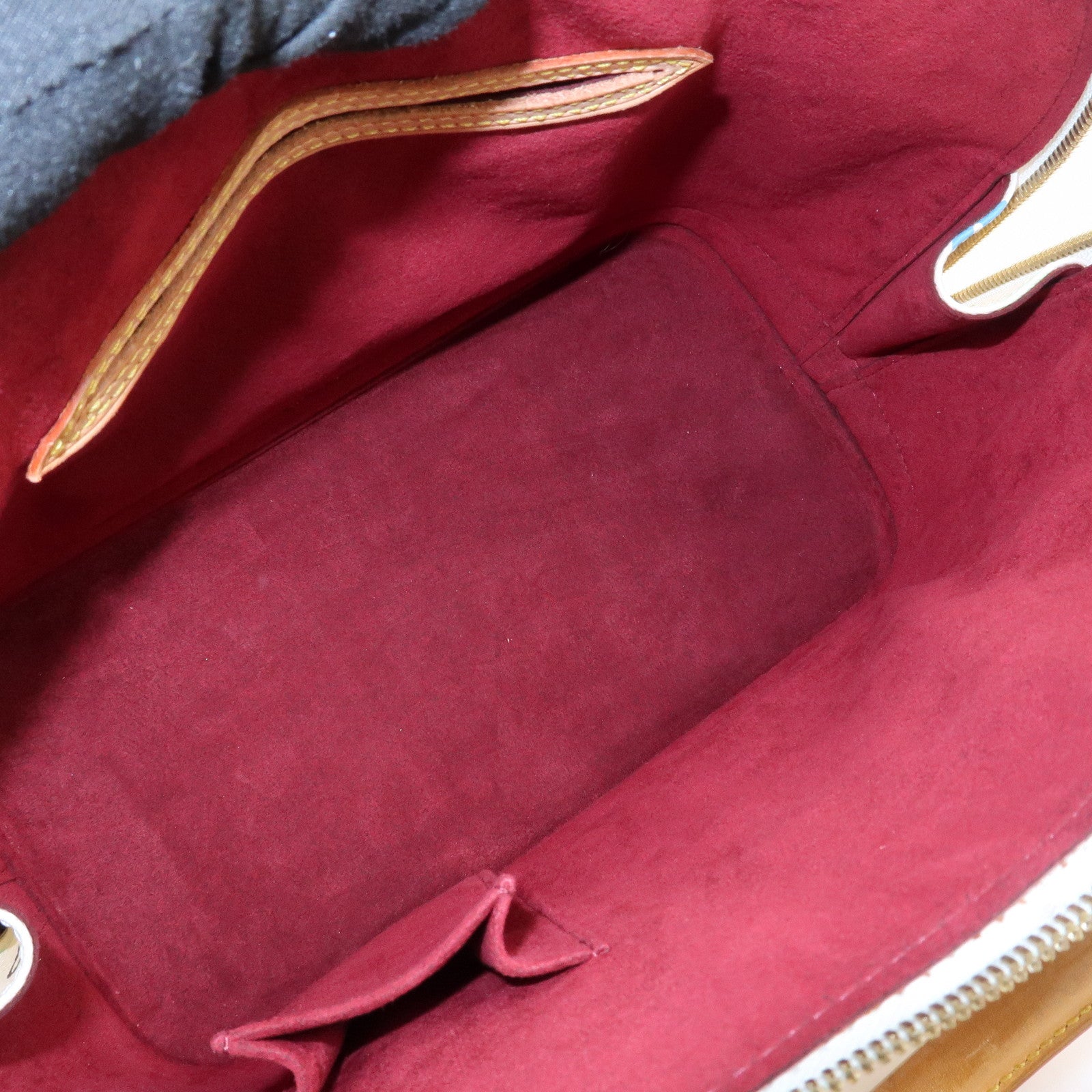 Louis Vuitton Monogram Alma PM Hand Bag Blanc Multicolor M92647 Used