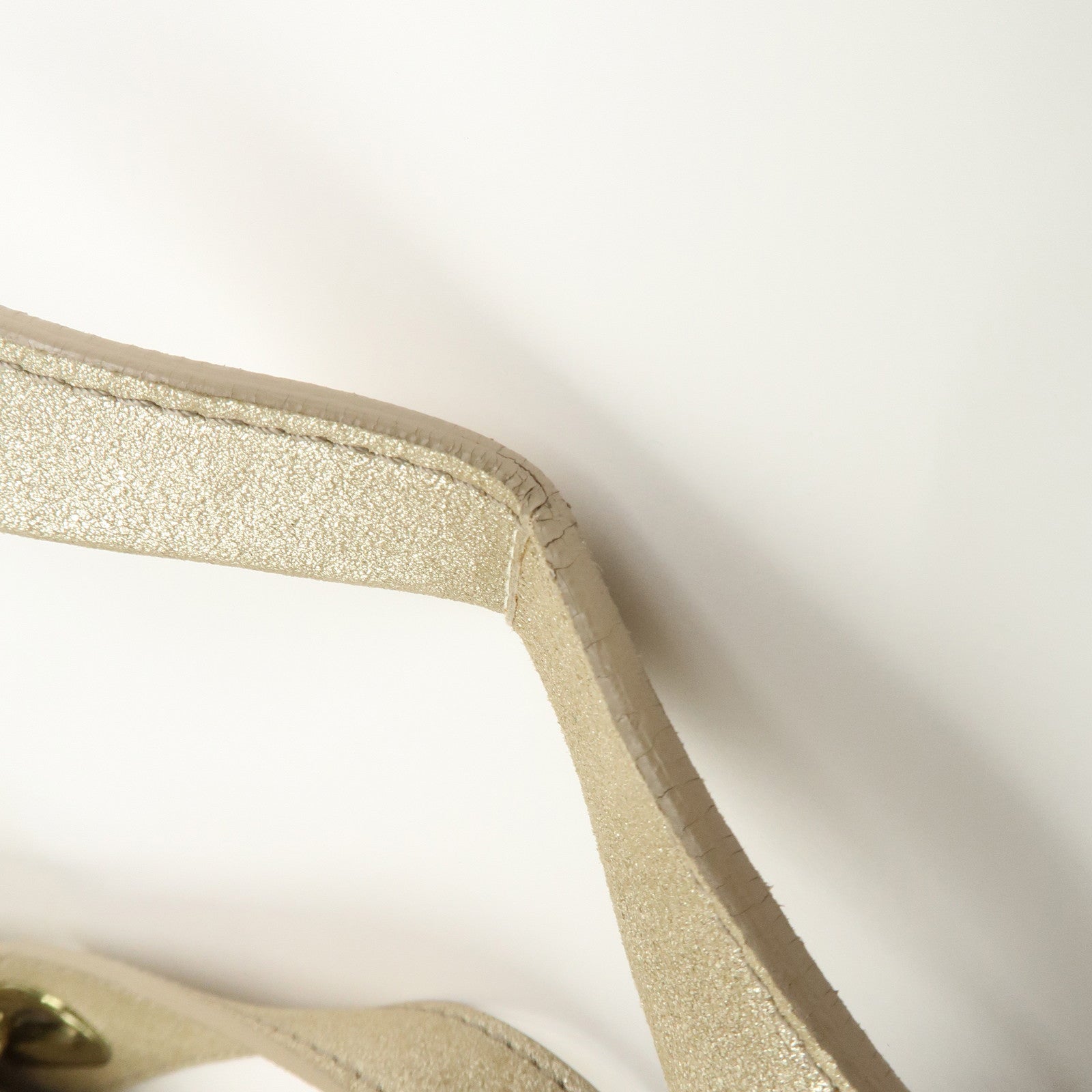 Chloe Paraty Leather 2Way Bag Hand Bag Shoulder Bag Gold 041056-09