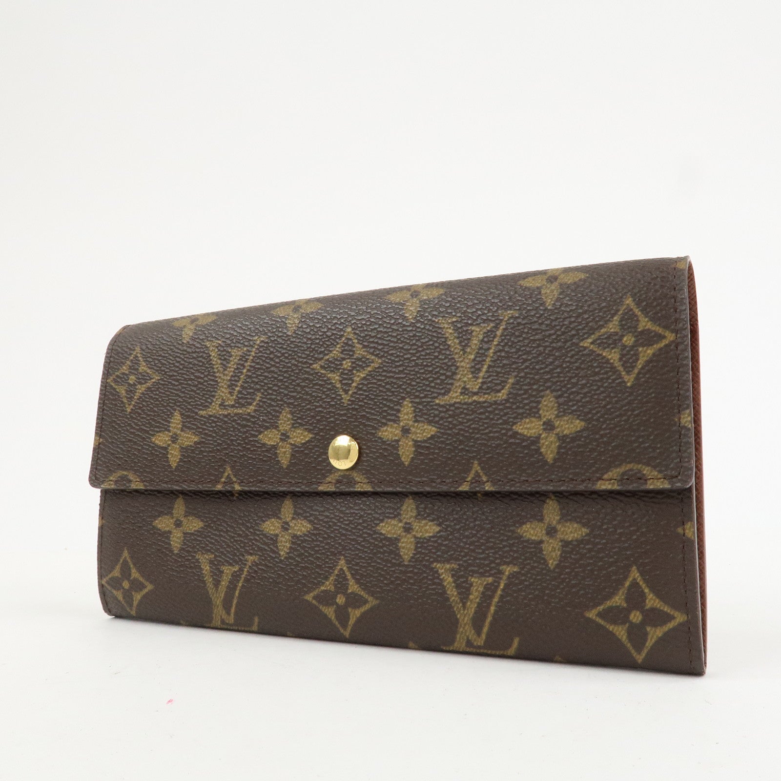 Louis Vuitton Monogram Porte Monnaie Credit Long Wallet M61726