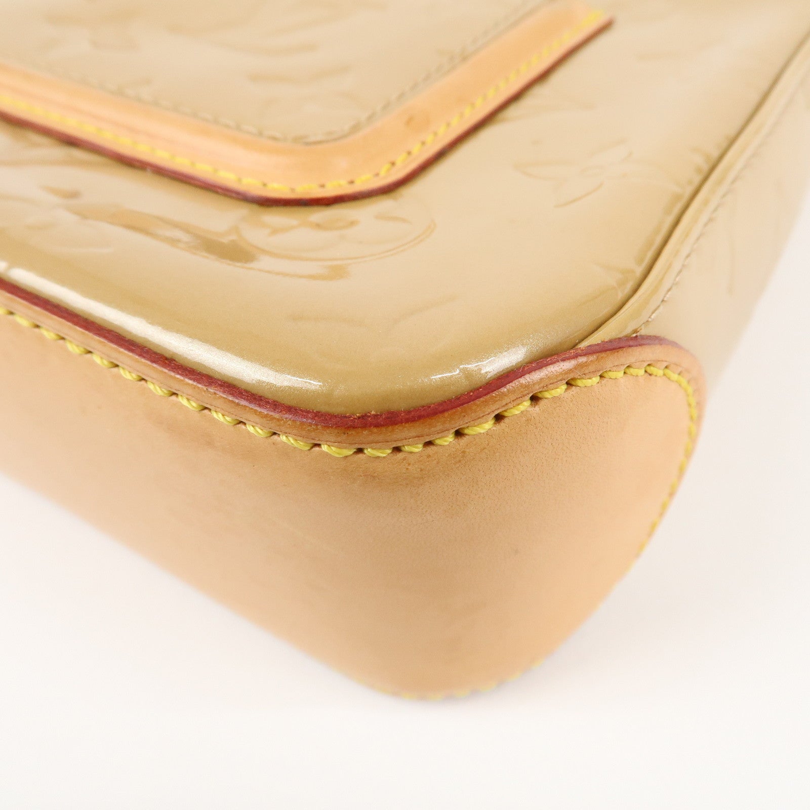 Louis Vuitton Monogram Vernis Mallory Square Hand Bag M91197 Used