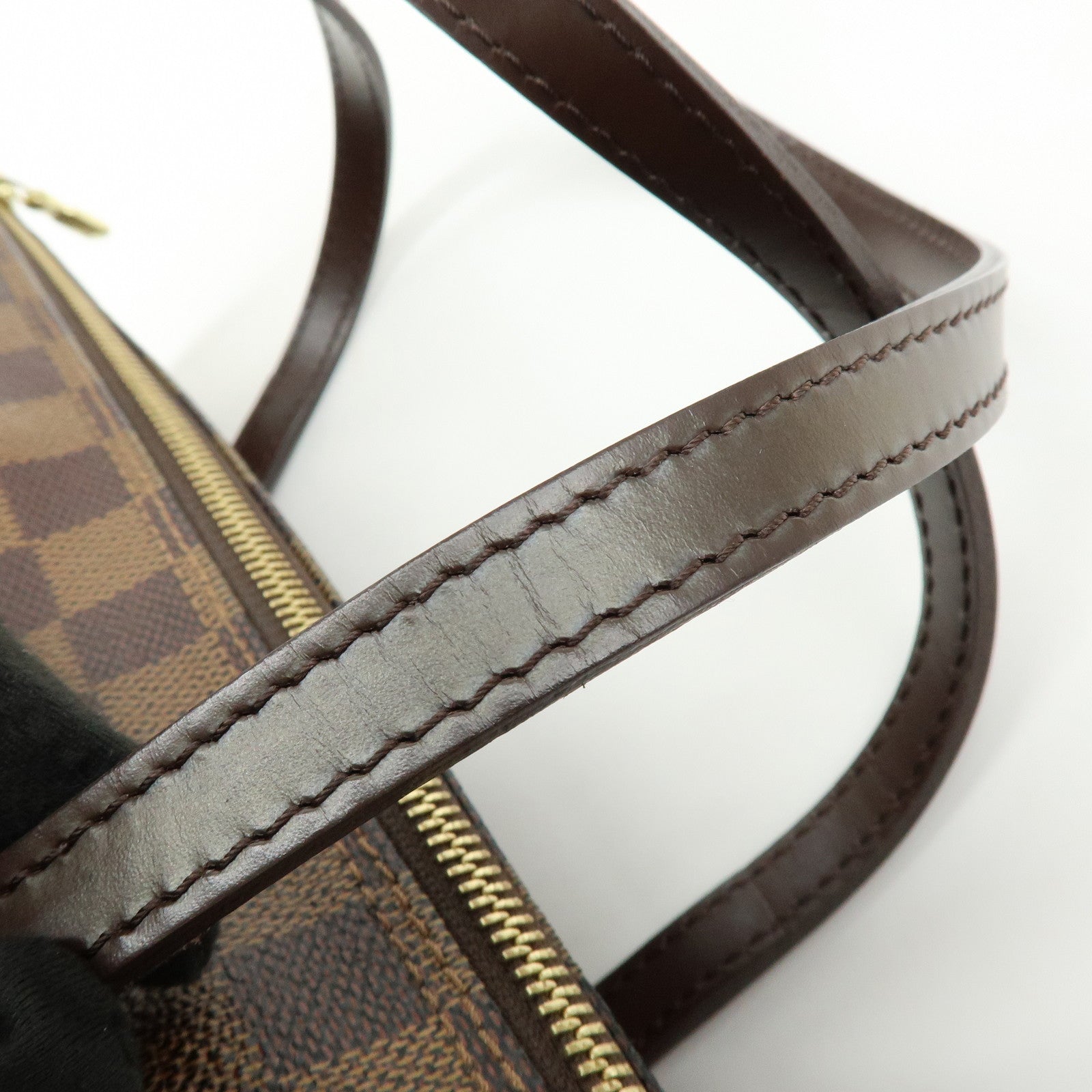 Louis Vuitton Damier Ebene Papillon 30 Hand Bag Brown N51303