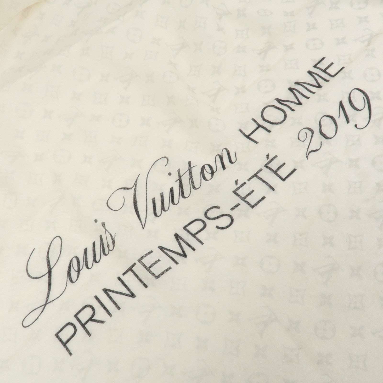 Louis Vuitton Etolloe LV Rainbow Cashmere Silk Scarf White MP2316