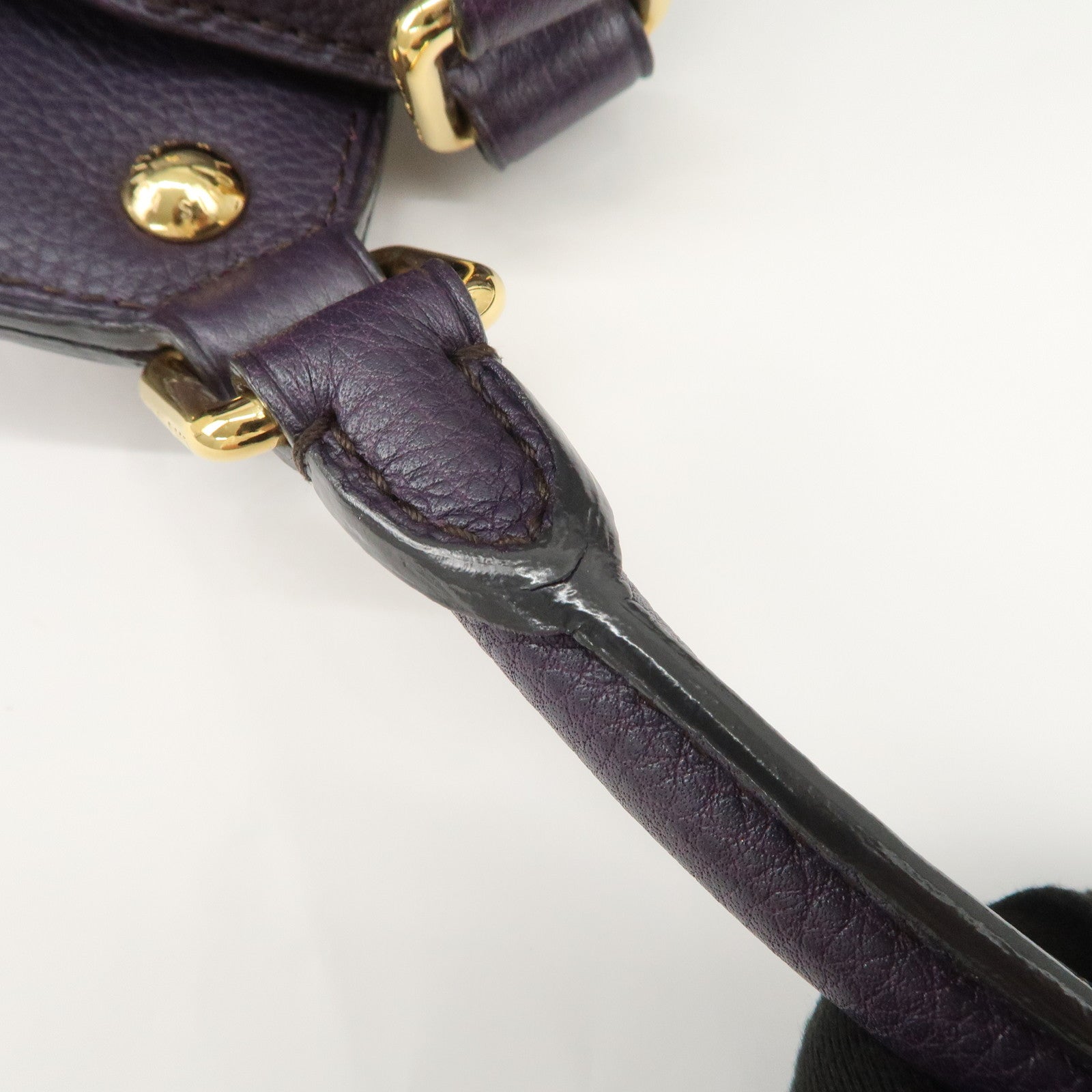 Louis Vuitton Monogram Mahina L Leather Hand Shoulder Bag M93441