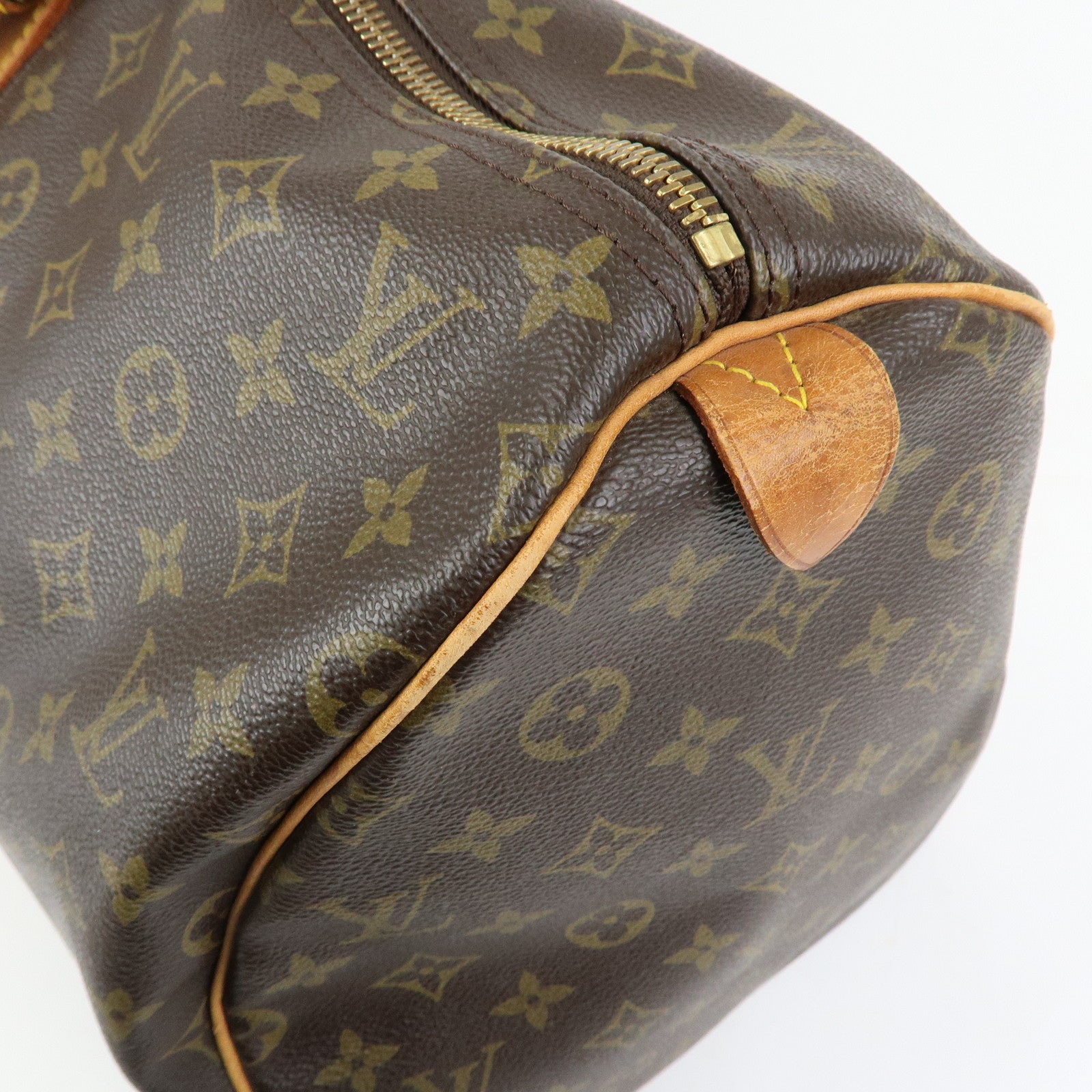 Louis Vuitton Monogram Keep All 55 Boston Bag Brown M41424