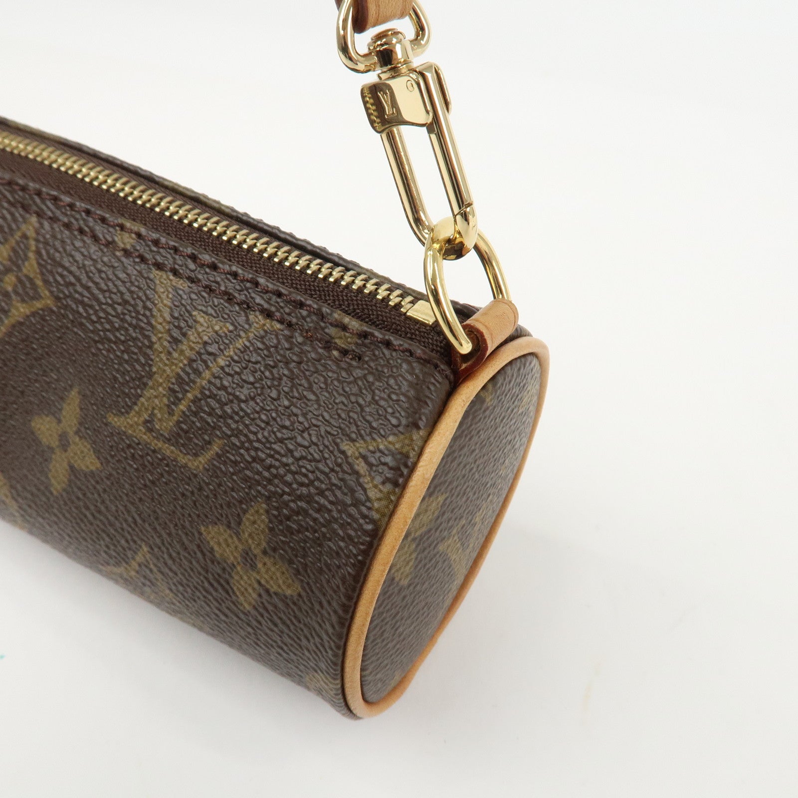 Louis Vuitton Monogram Mini Pouch for Papillon Bag Brown