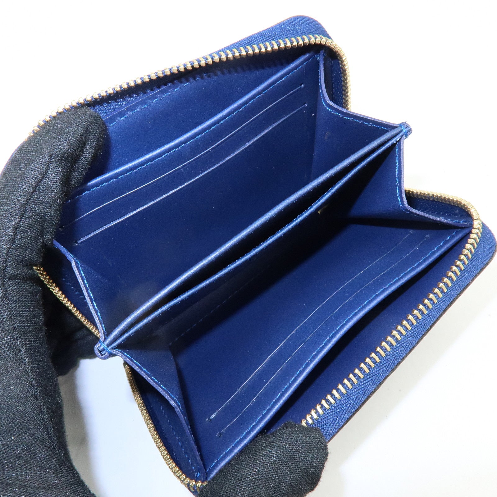 Louis Vuitton Monogram Zippy Coin Purse Style Grand Blue M90048