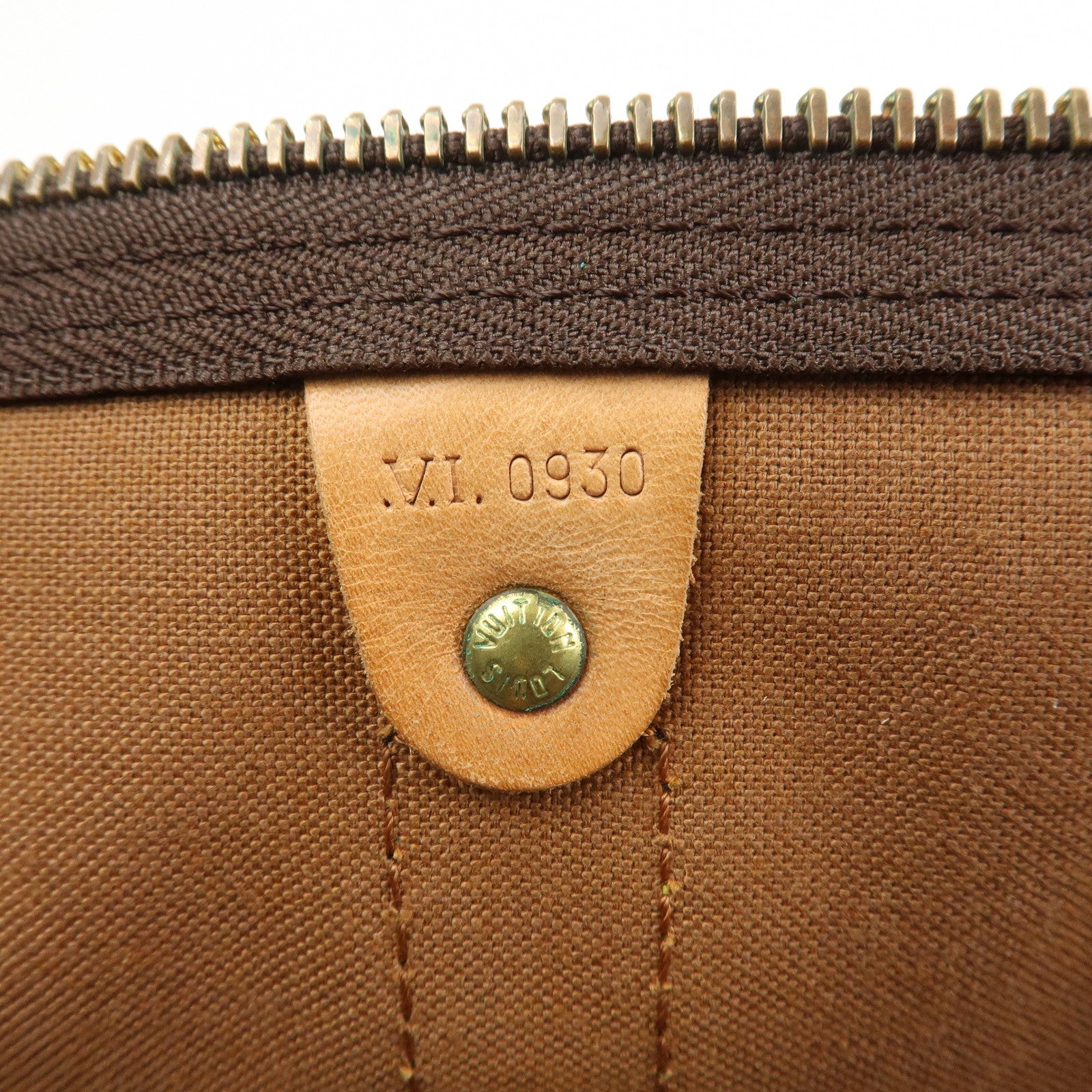 Louis Vuitton Monogram Keep All 45 Bandouliere Boston Bag M41418