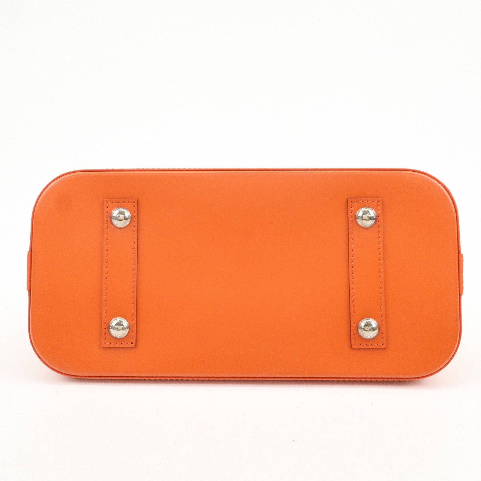 Louis Vuitton Epi Alma PM Hand Bag Pimont Orange M40623