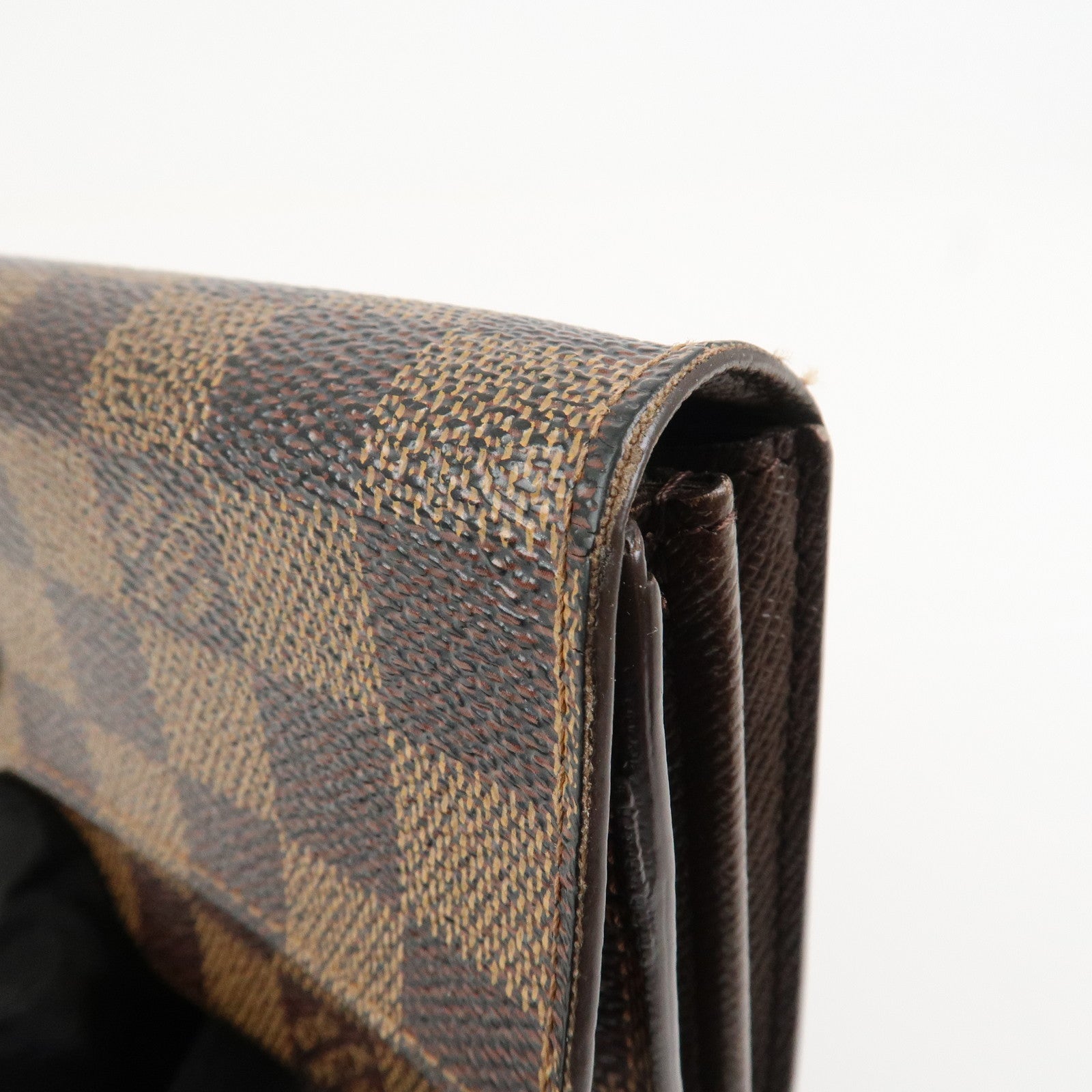 Louis Vuitton Damier Ebene Portefeuille Sarah Long Wallet N61724