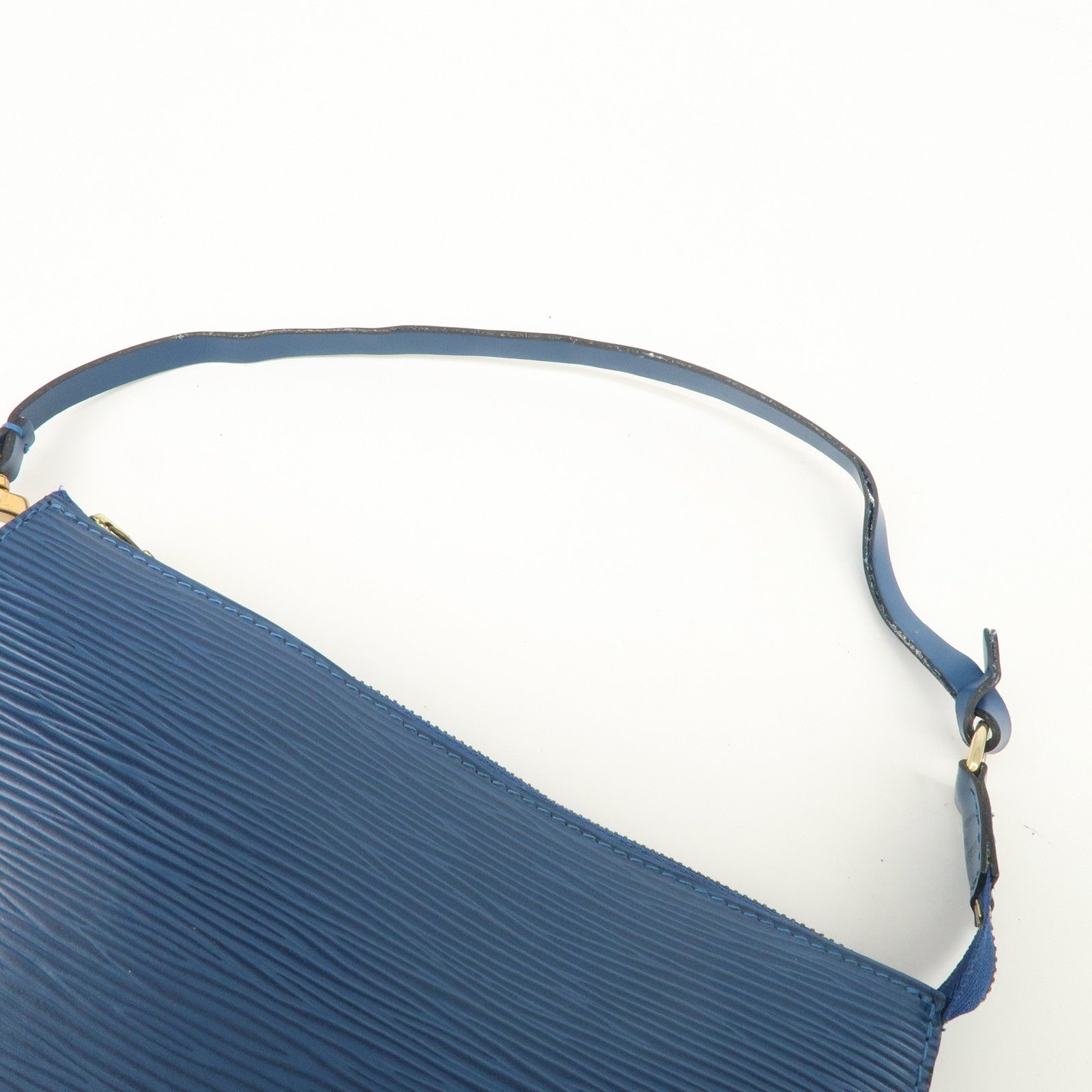 Louis Vuitton Epi Pochette Accessoires Pouch Toledo Blue M52945