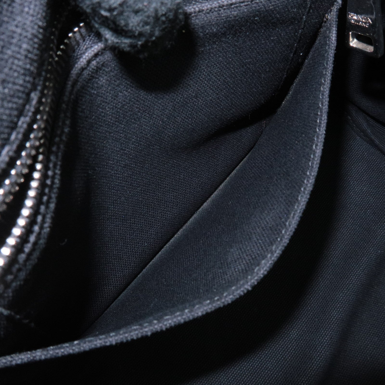 PRADA Canapa Canvas 2Way Bag Hand Bag Shoulder Bag Camouflage B2642B Used