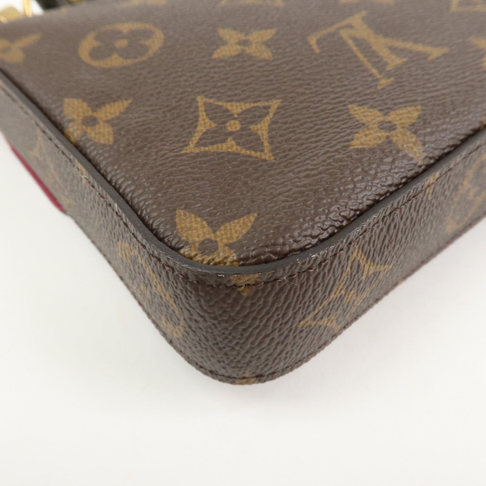 Louis Vuitton Monogram Pochette Felicie Shoulder Bag Brown M61276