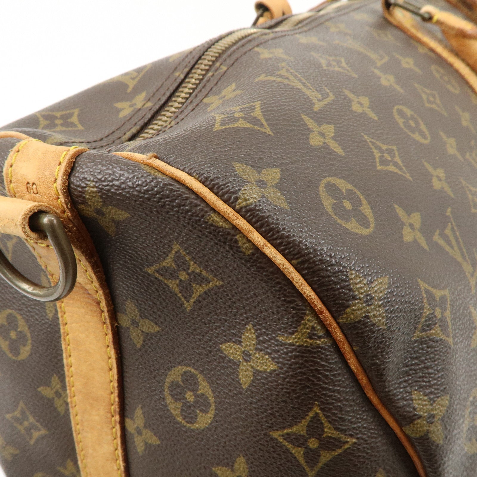 Louis Vuitton Monogram Keep All Bandouliere 60 Boston Bag M41412 Used