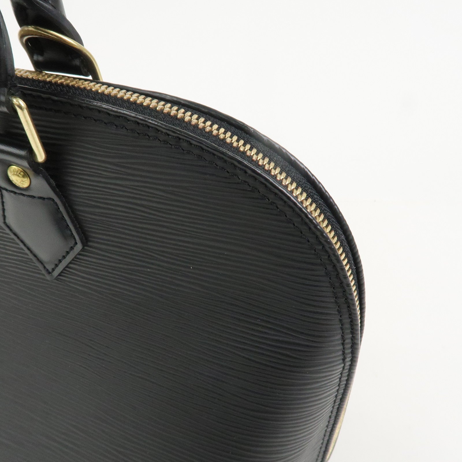 Louis Vuitton Epi Leather Alma PM Hand Bag Noir Black M52802