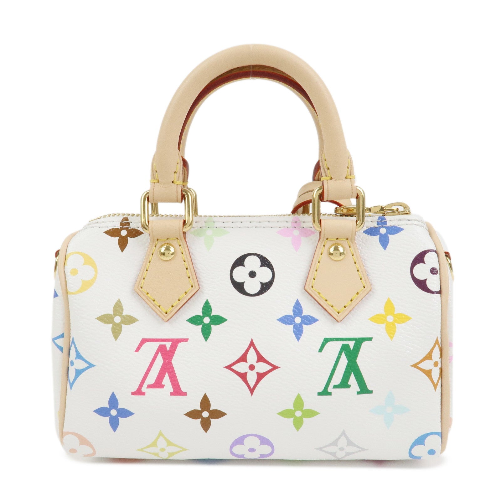 Louis Vuitton Monogram Multicolor LV×TM Nano Speedy 2Way Bag M13391