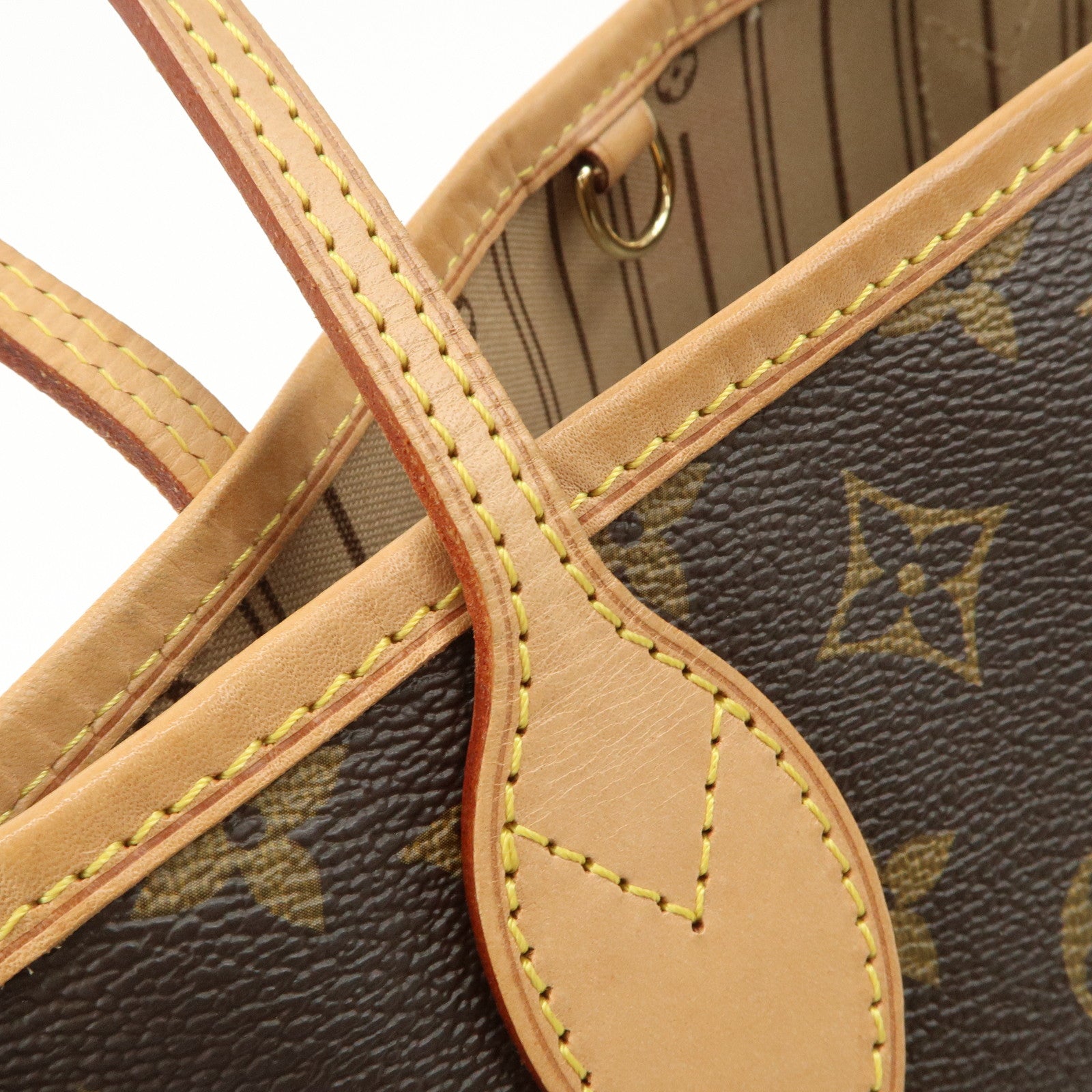 Louis Vuitton Monogram Neverfull PM Tote Bag Monogram M40155