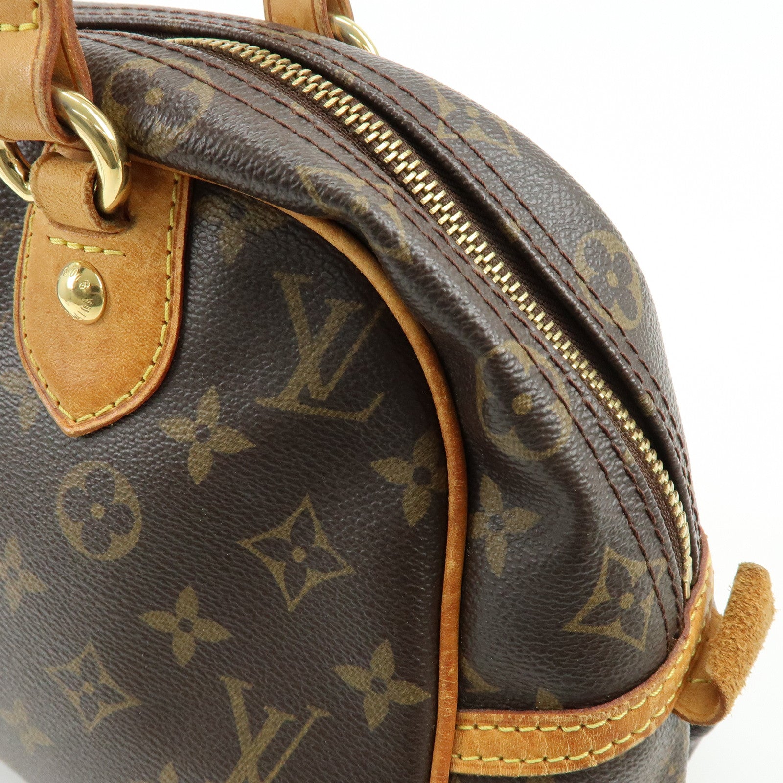 Louis Vuitton Monogram Montorgueil PM Shoulder Bag Brown M95565